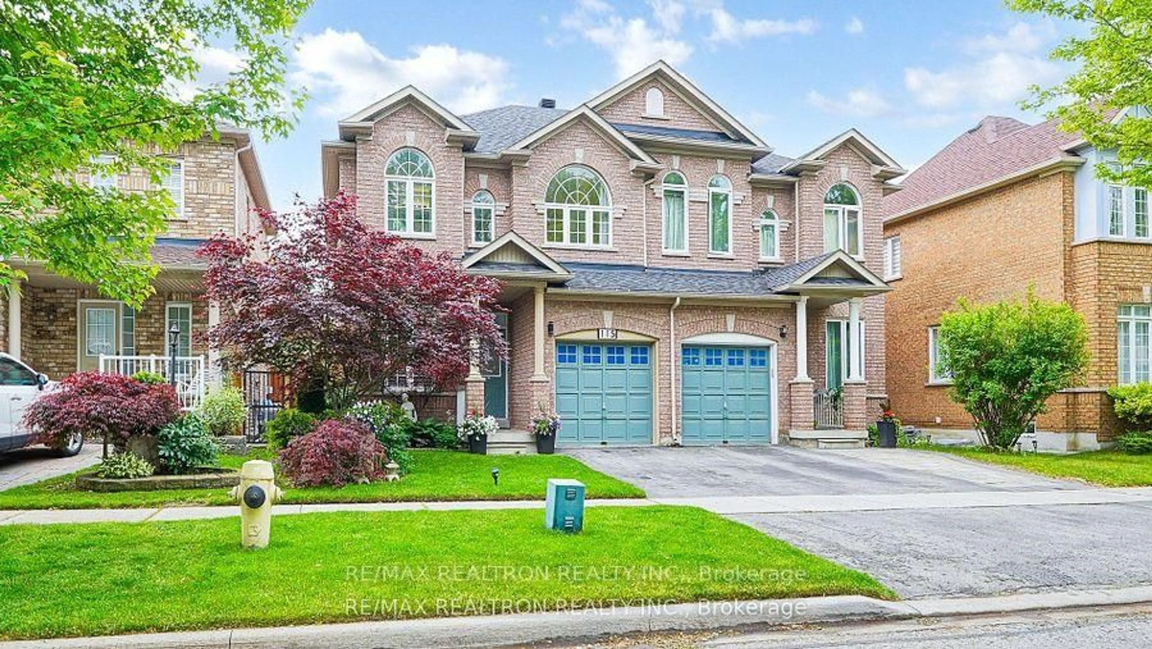 Home with brick exterior material, street for 115 Park Place Dr, Markham Ontario L6E 1Z5