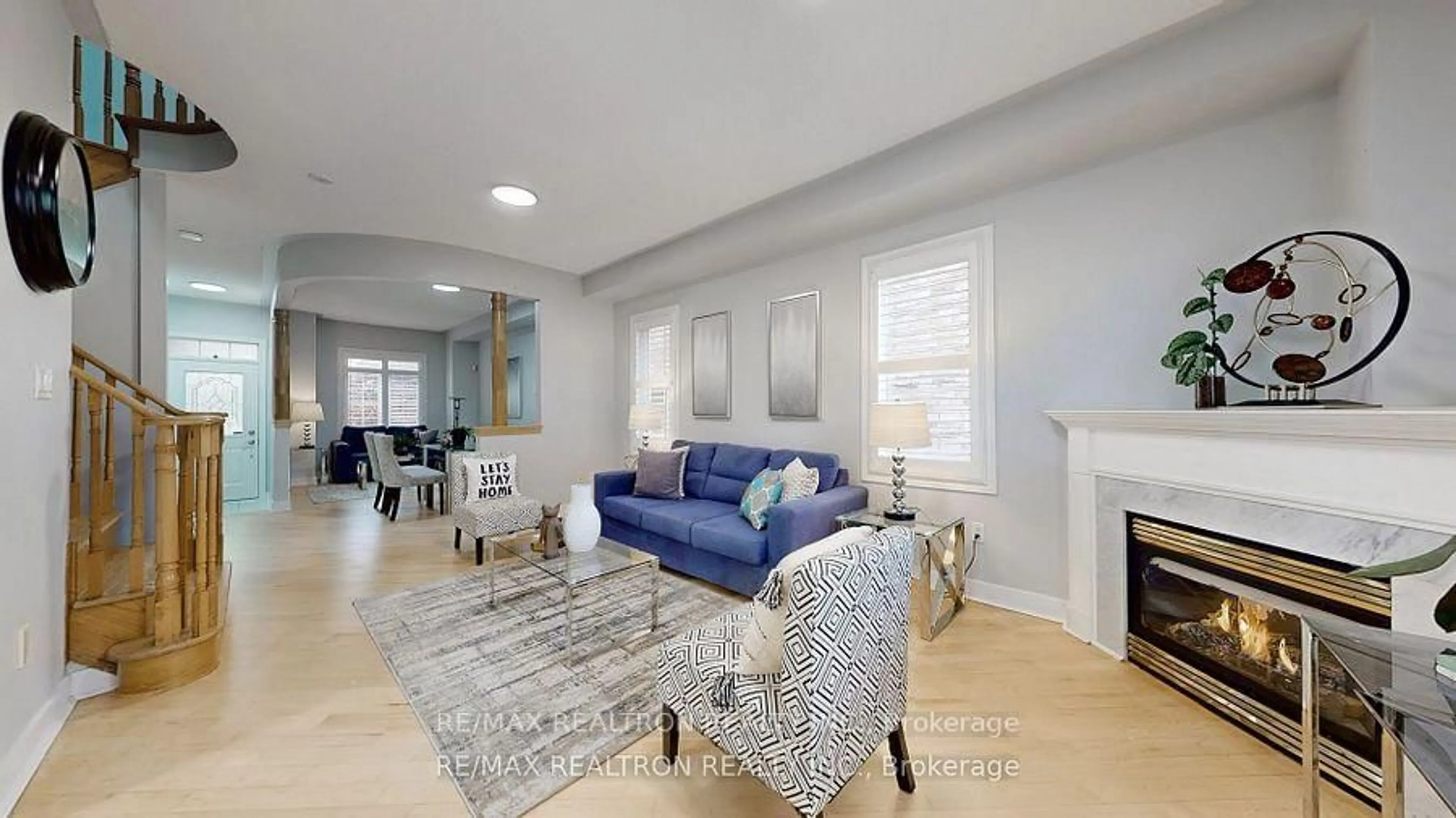Living room with furniture, unknown for 115 Park Place Dr, Markham Ontario L6E 1Z5