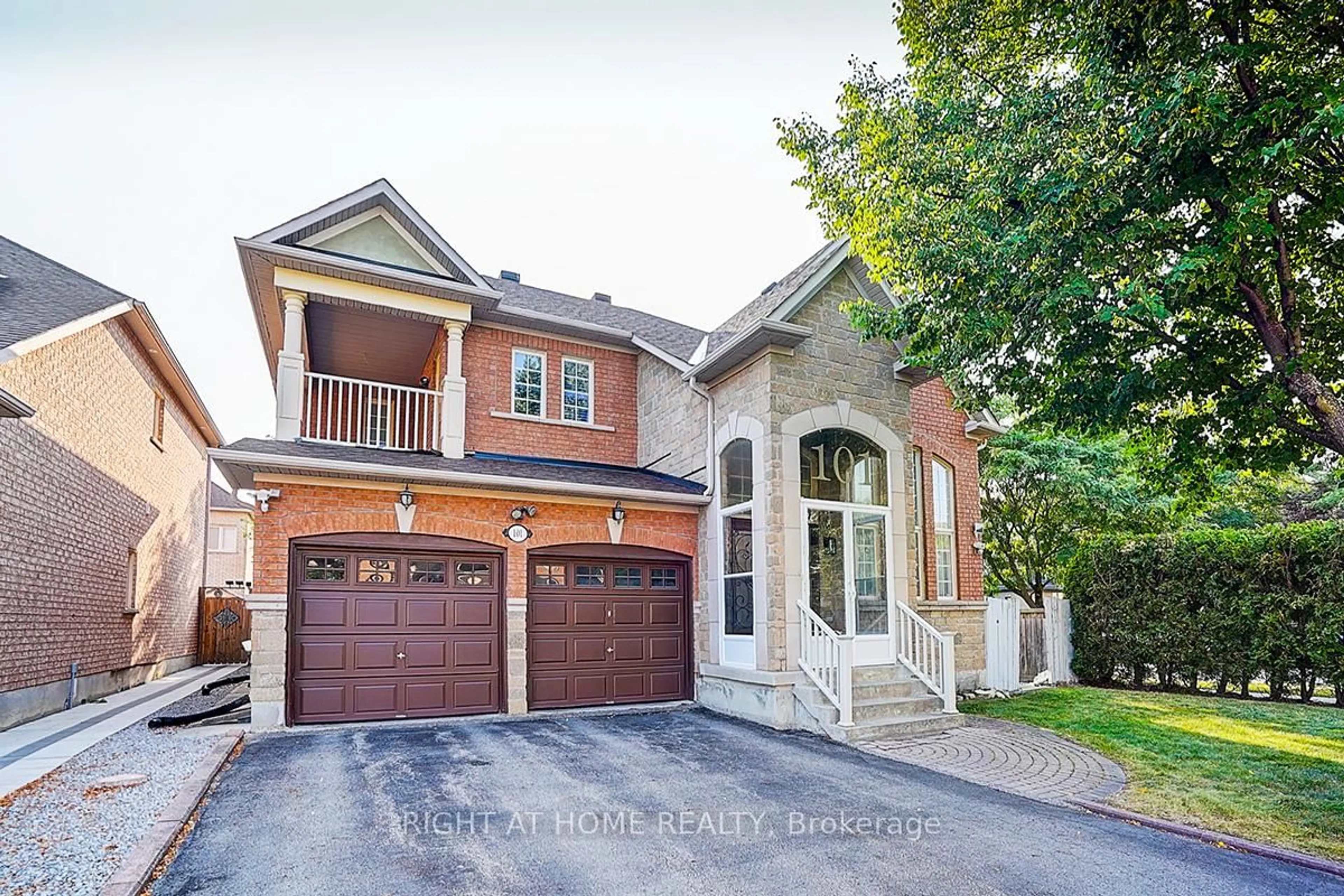 Home with brick exterior material, street for 101 Heathfield Ave, Markham Ontario L6C 3C1