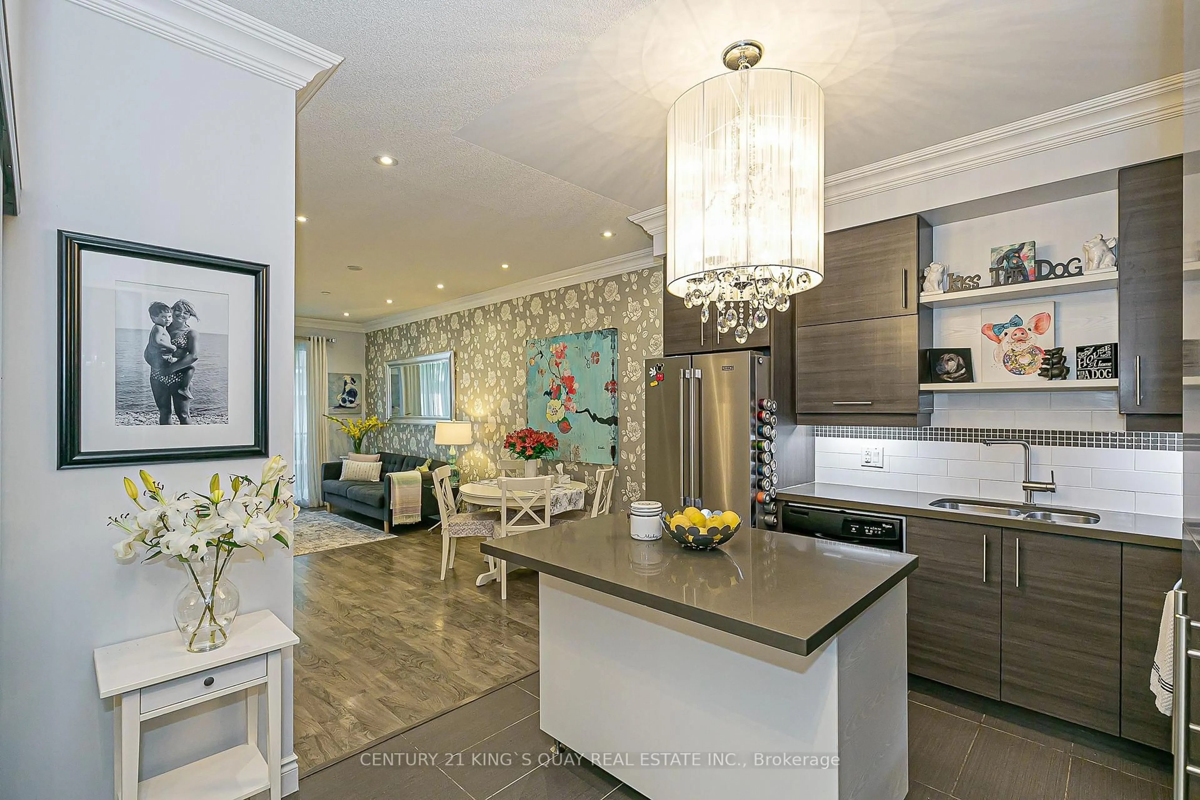 Open concept kitchen, unknown for 277 South Park Rd #103, Markham Ontario L3T 0B7