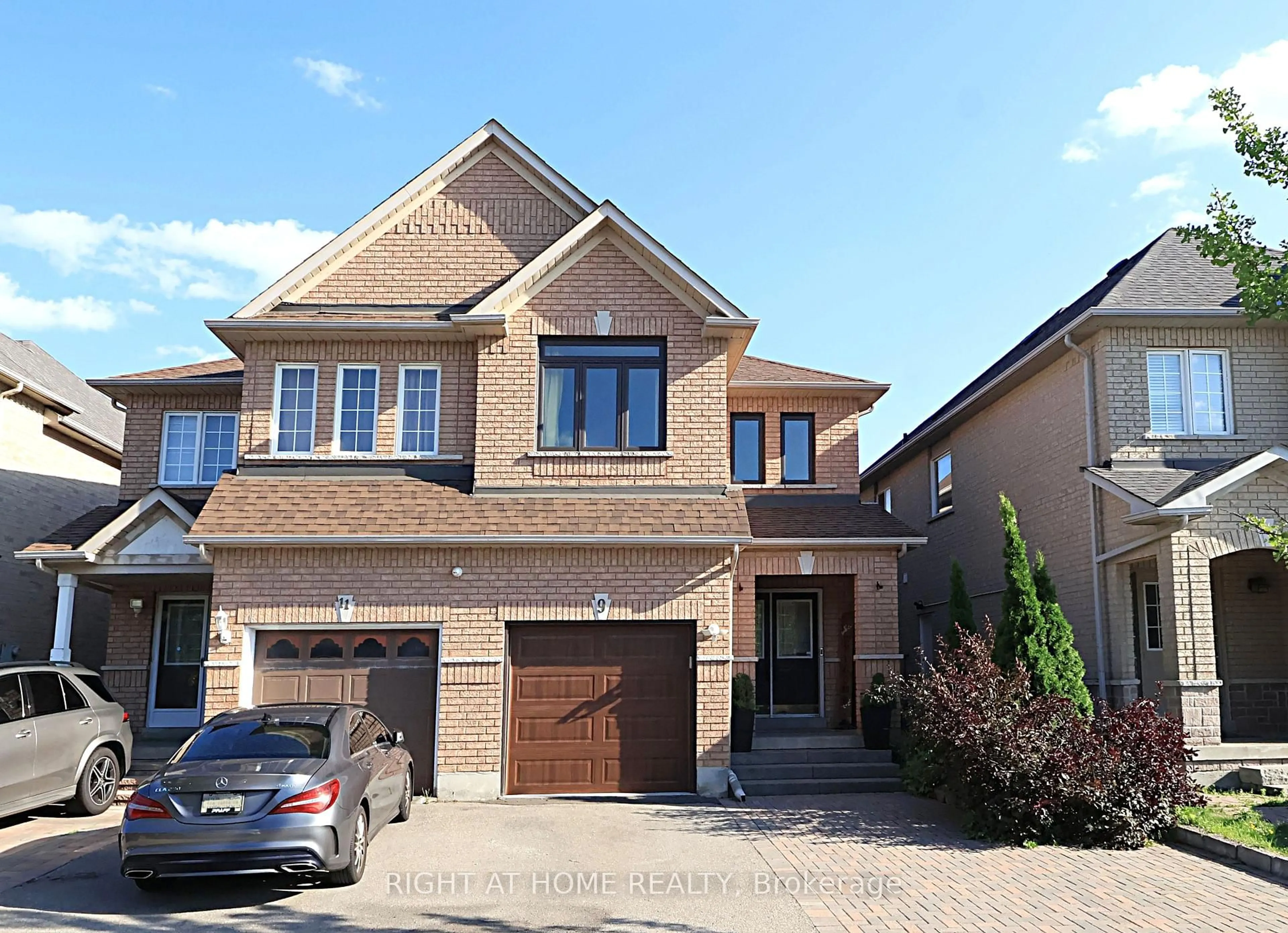 Home with brick exterior material, street for 9 Gianmarco Way, Vaughan Ontario L6A 3J4