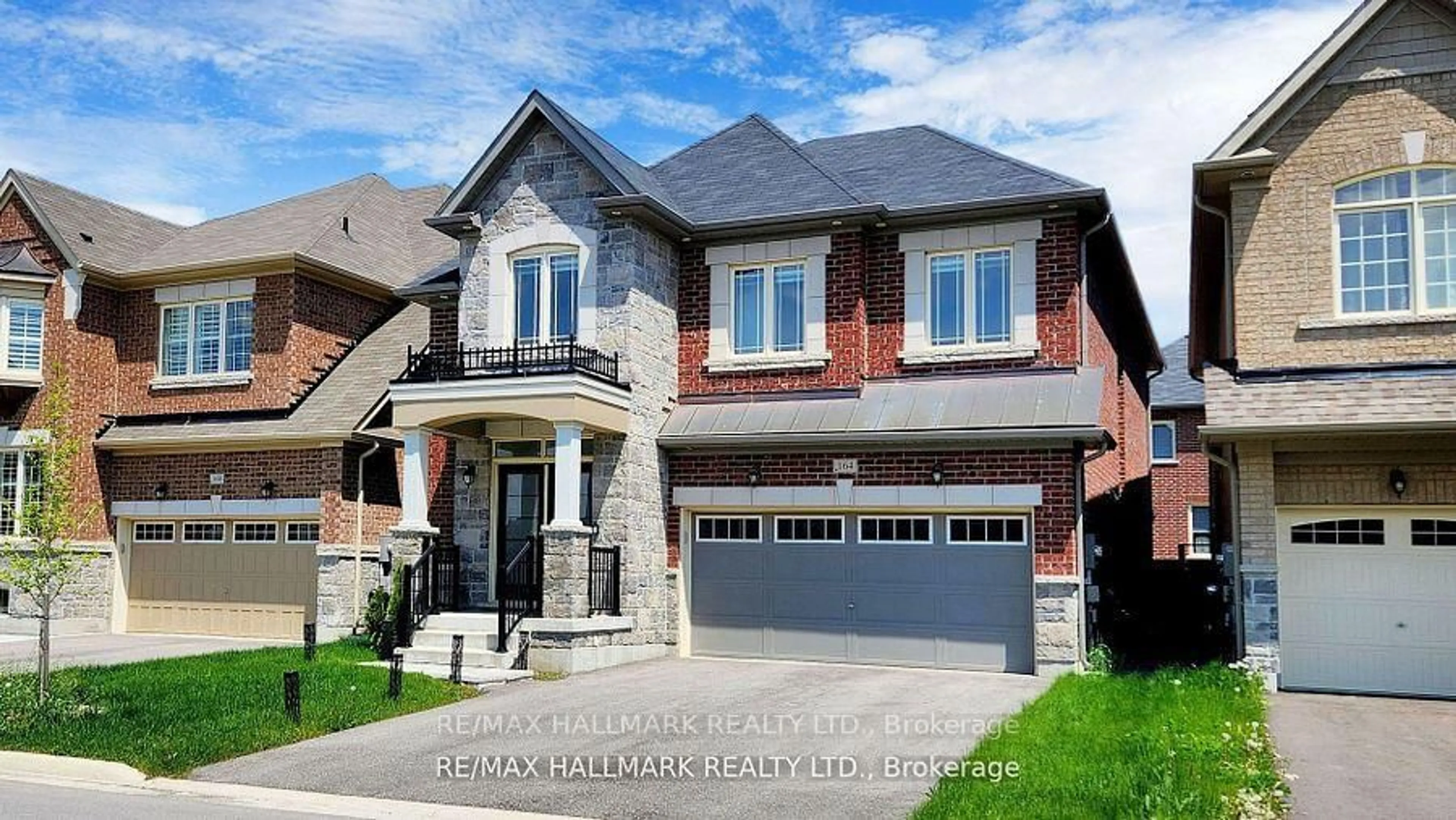 Home with brick exterior material, street for 164 Frederick Pearson St, East Gwillimbury Ontario L9N 0Y9