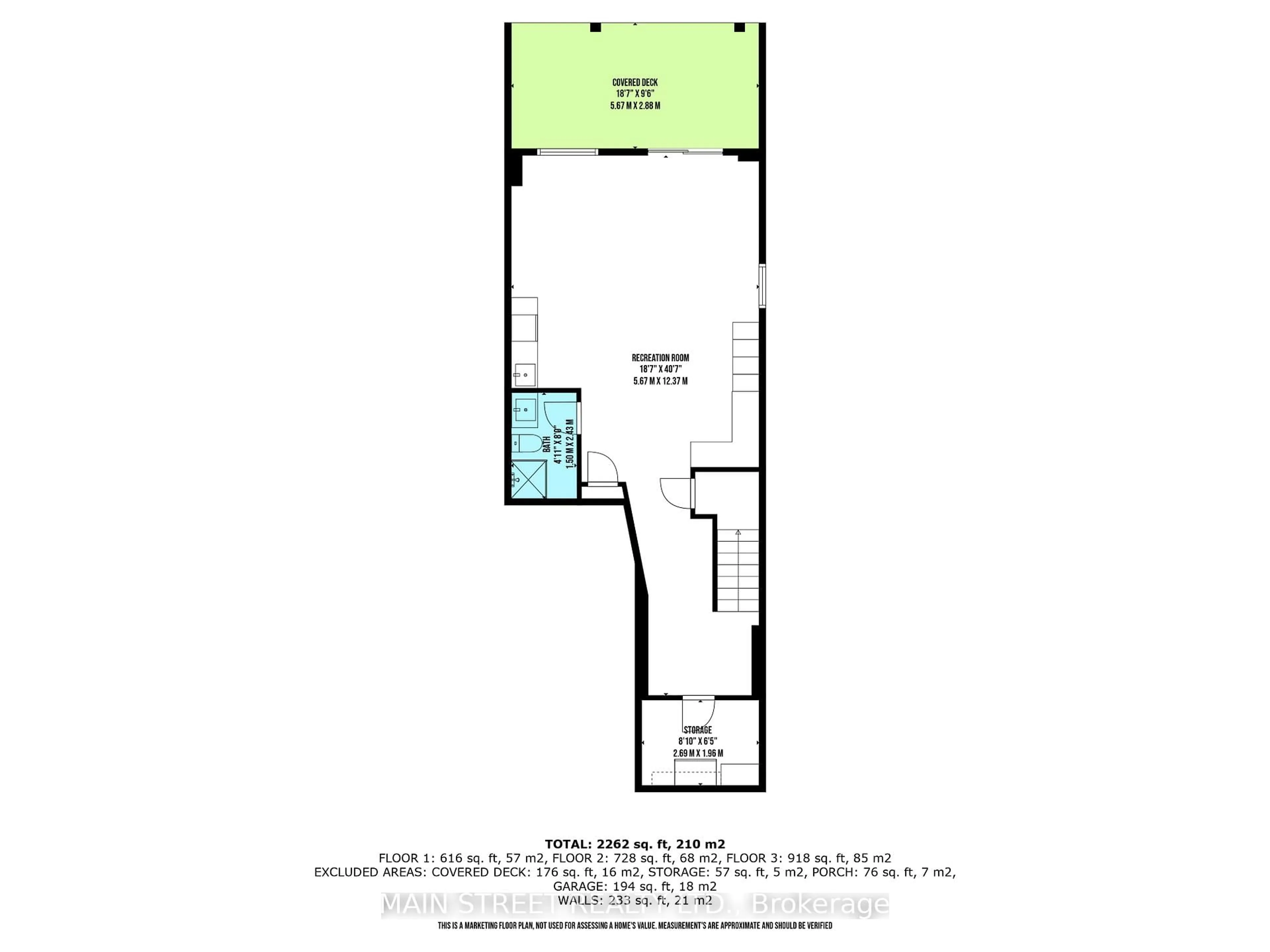 Floor plan for 10 Prosser Cres, Georgina Ontario L0E 1R0