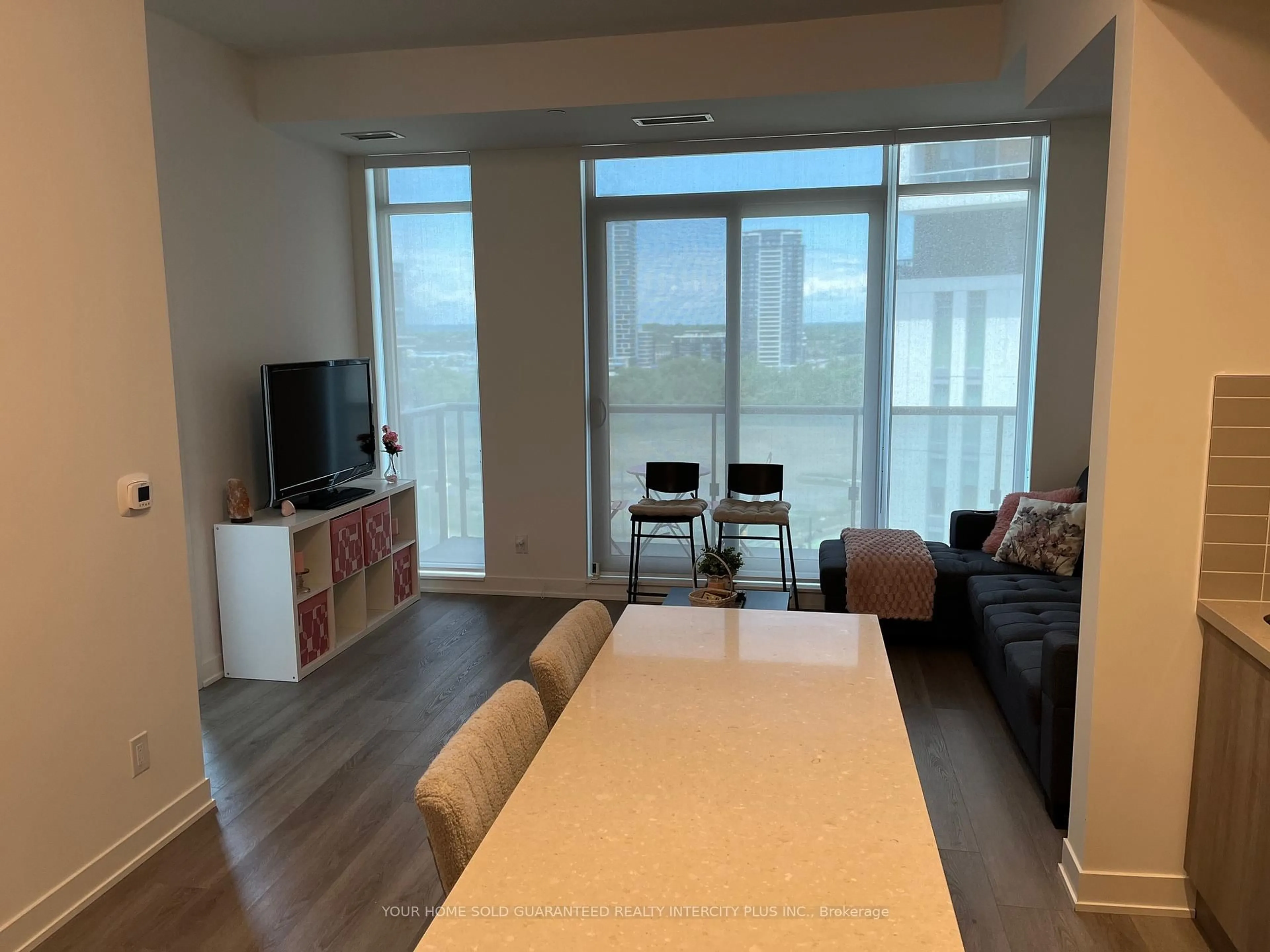 Living room with furniture, unknown for 8119 Birchmount Rd #A1028, Markham Ontario L6G 0H6