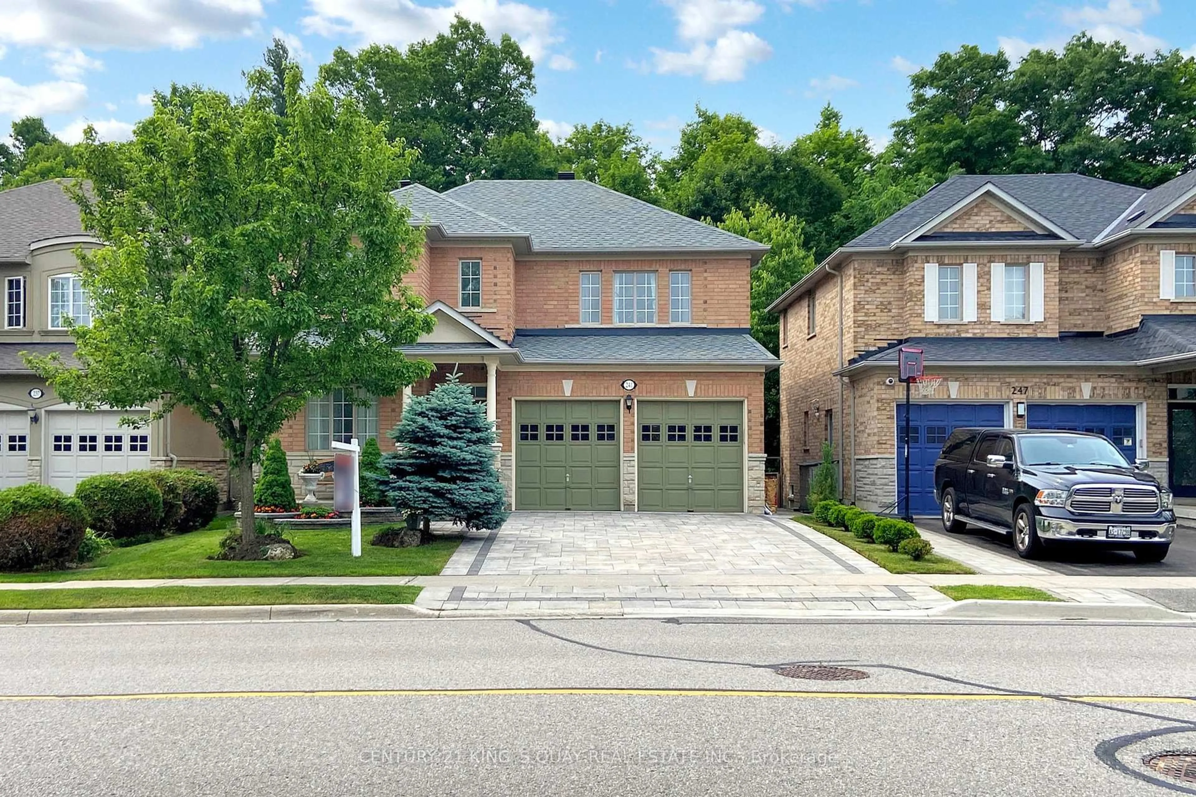 Home with brick exterior material, street for 241 Summeridge Dr, Vaughan Ontario L4J 8R7