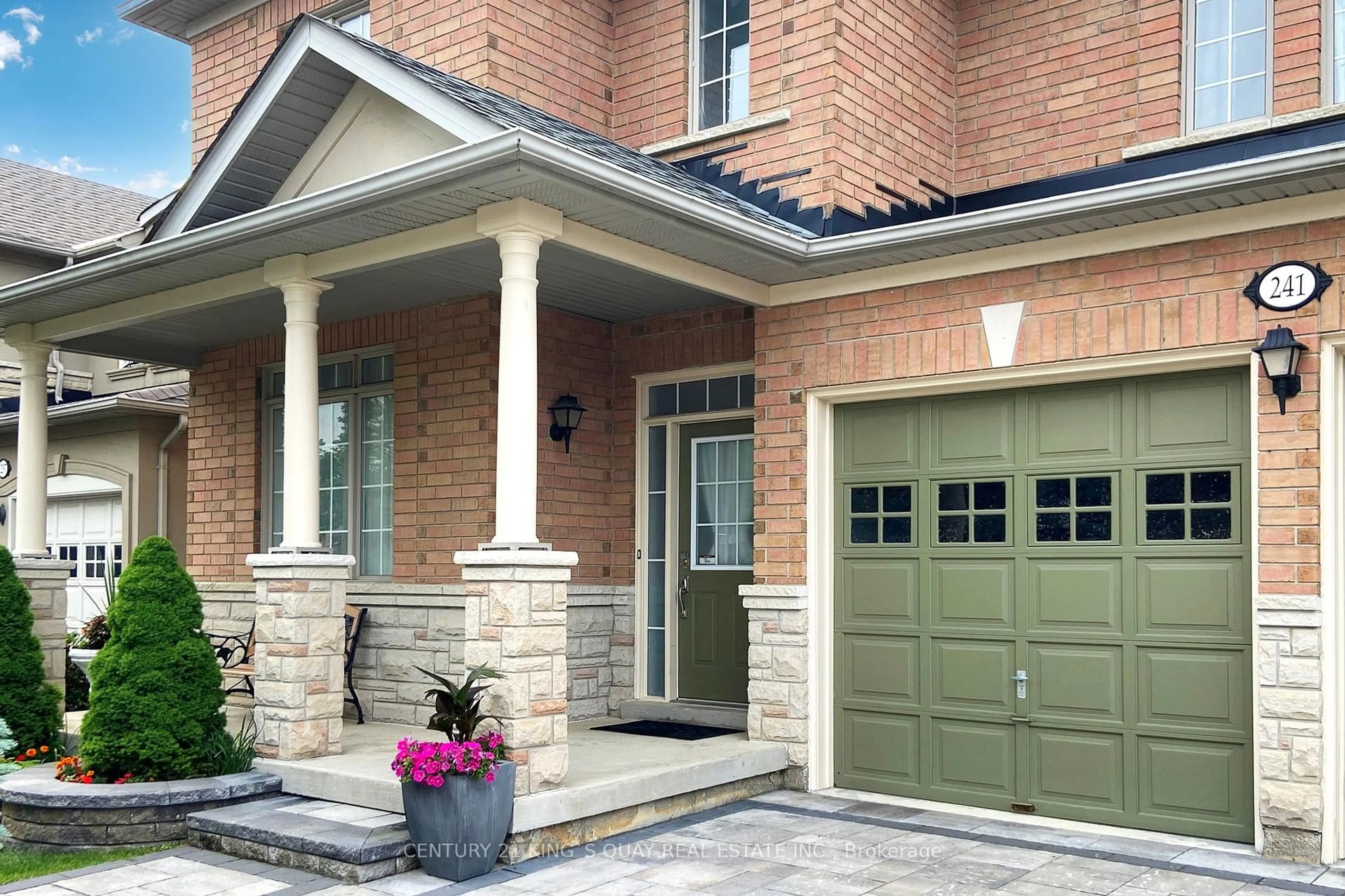 Home with brick exterior material, street for 241 Summeridge Dr, Vaughan Ontario L4J 8R7