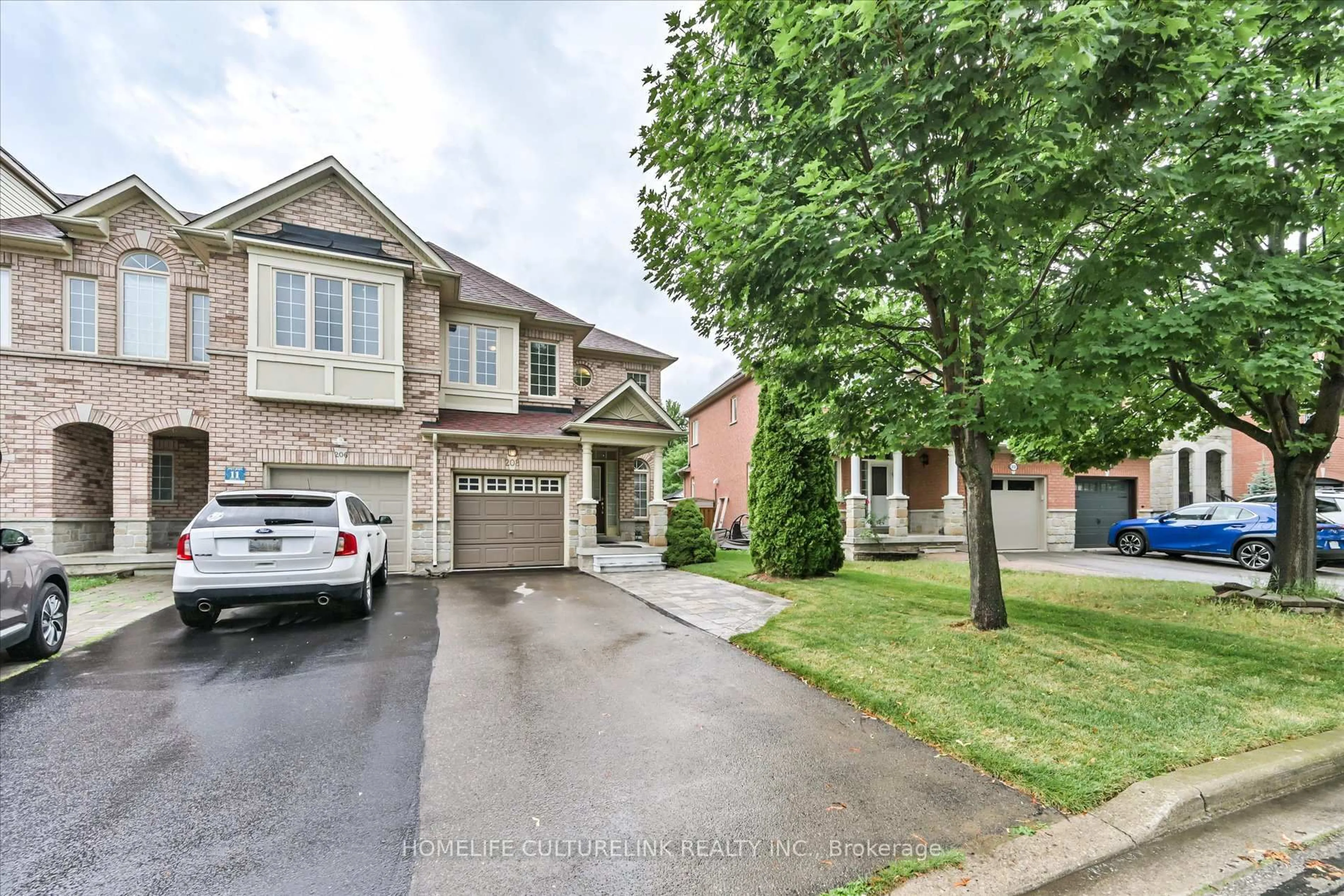 Home with brick exterior material, street for 208 Cabernet Rd, Vaughan Ontario L4J 8V8