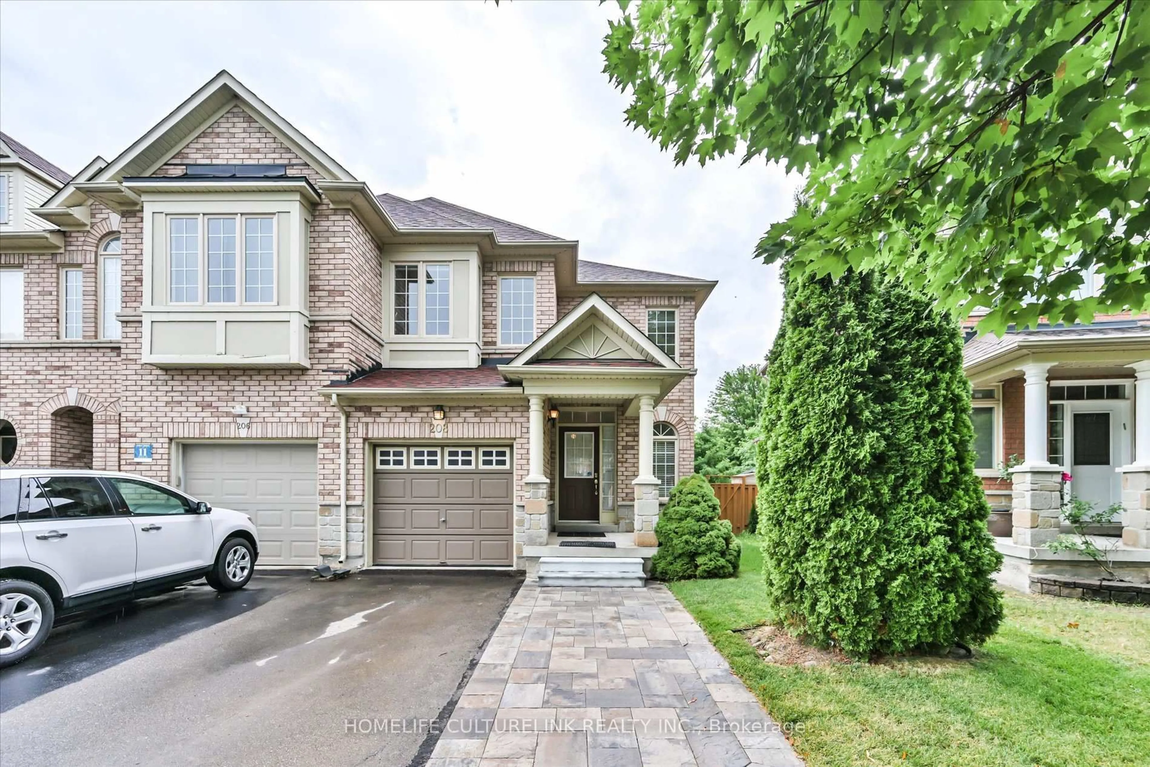 Home with brick exterior material, street for 208 Cabernet Rd, Vaughan Ontario L4J 8V8
