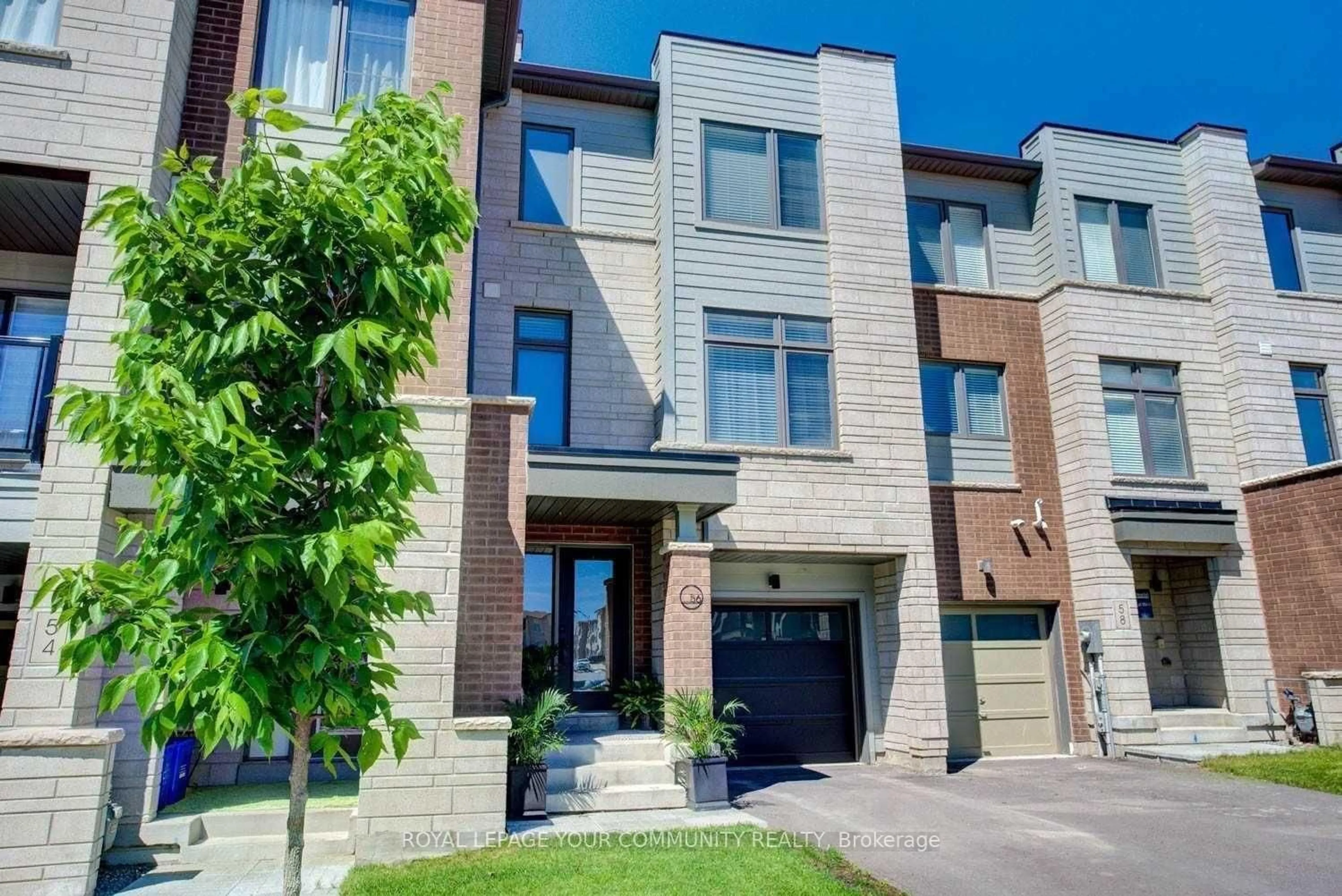 Home with brick exterior material, street for 56 Allure St, Newmarket Ontario L3X 0L2