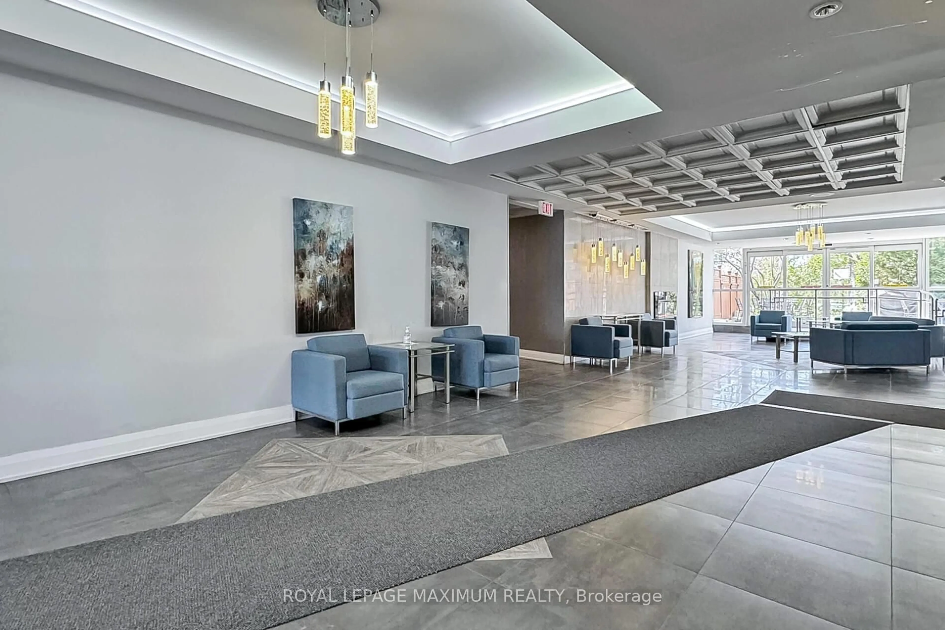 Lobby for 20 Harding Blvd #308, Richmond Hill Ontario L4C 9S4