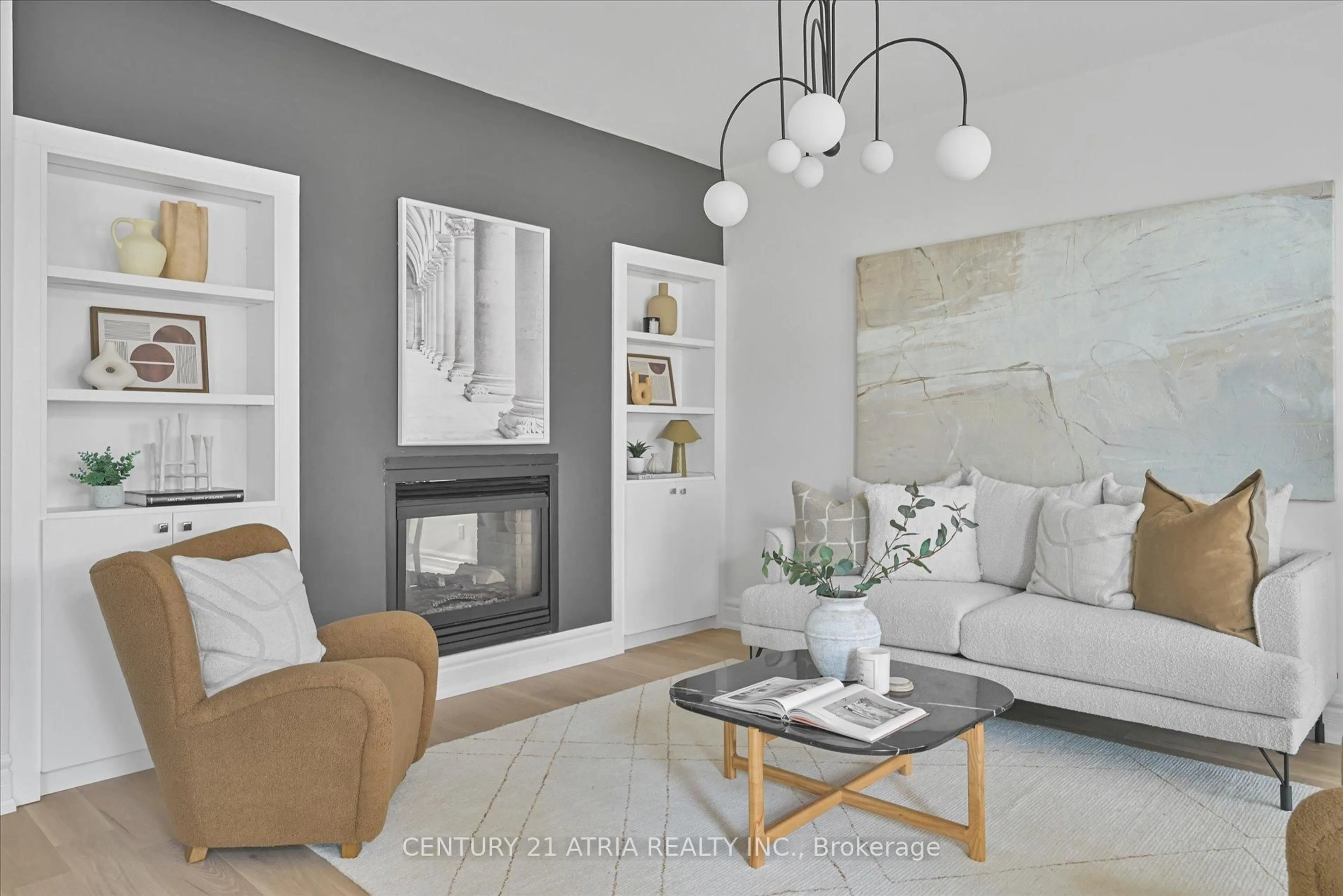 Living room with furniture, unknown for 5 Angus Glen Blvd, Markham Ontario L6C 1Z1