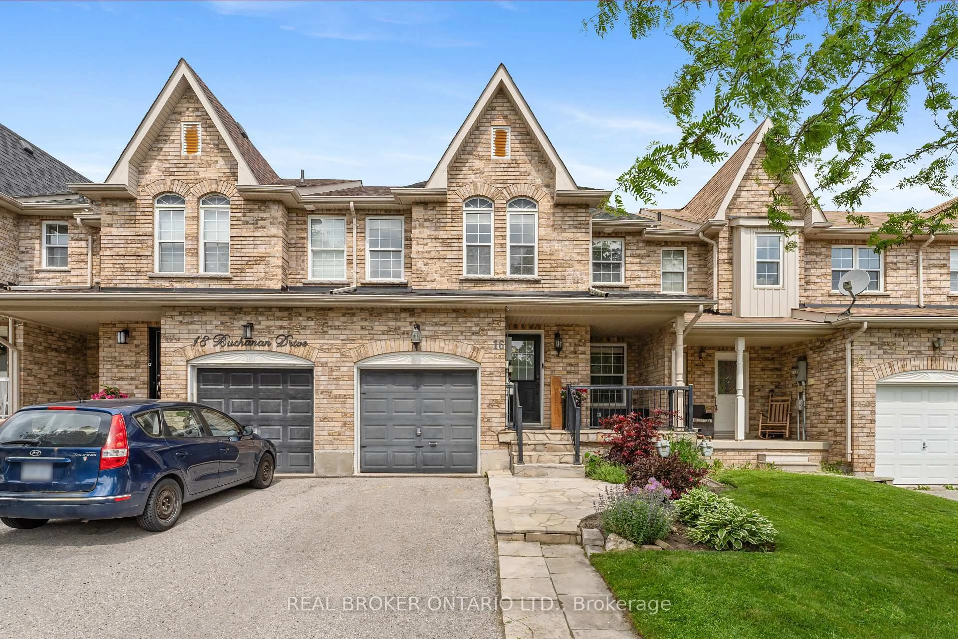 Home with brick exterior material, street for 16 Buchanan Dr, New Tecumseth Ontario L9R 0A1