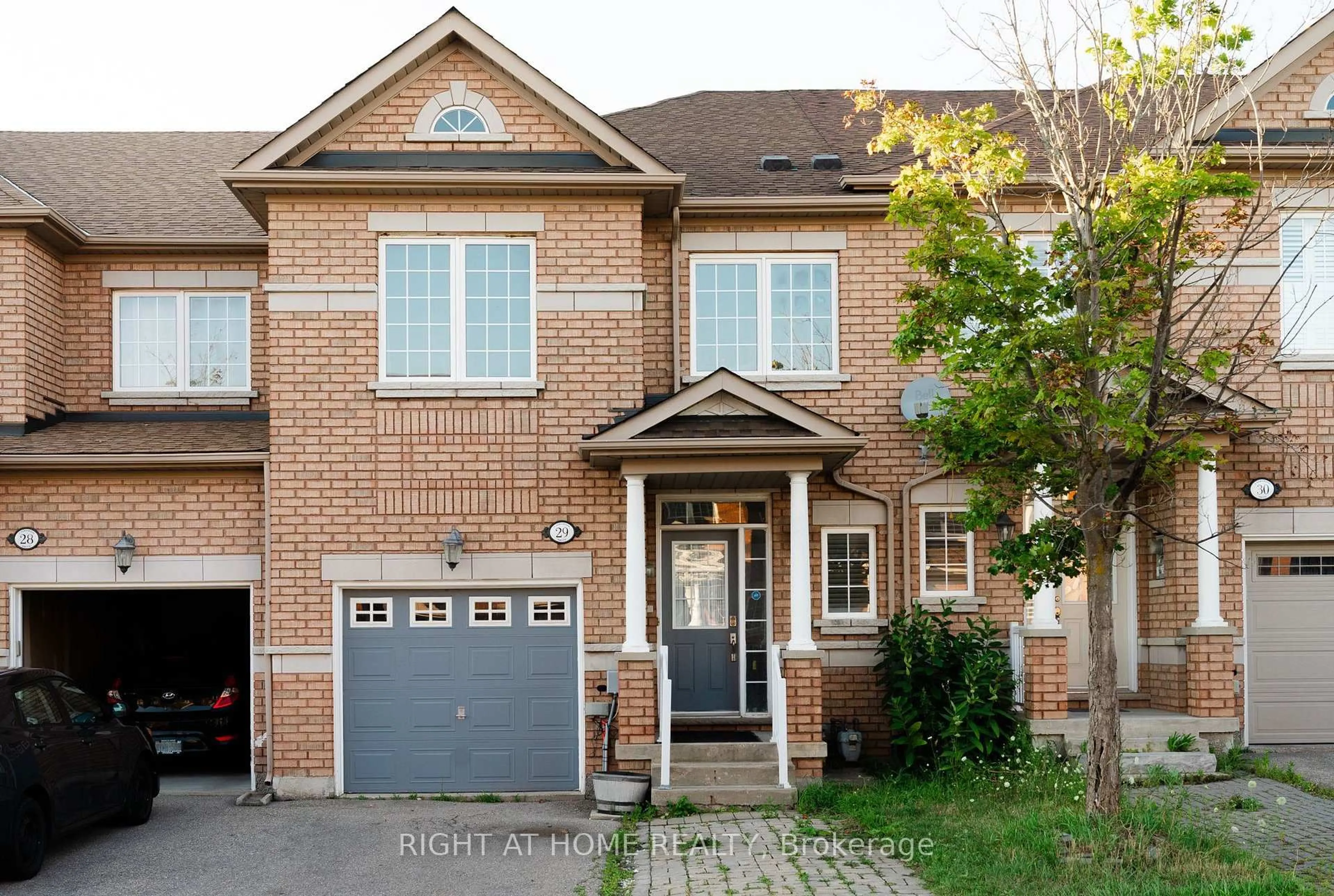 Home with brick exterior material, street for 8 Townwood Dr #29, Richmond Hill Ontario L4E 4X9