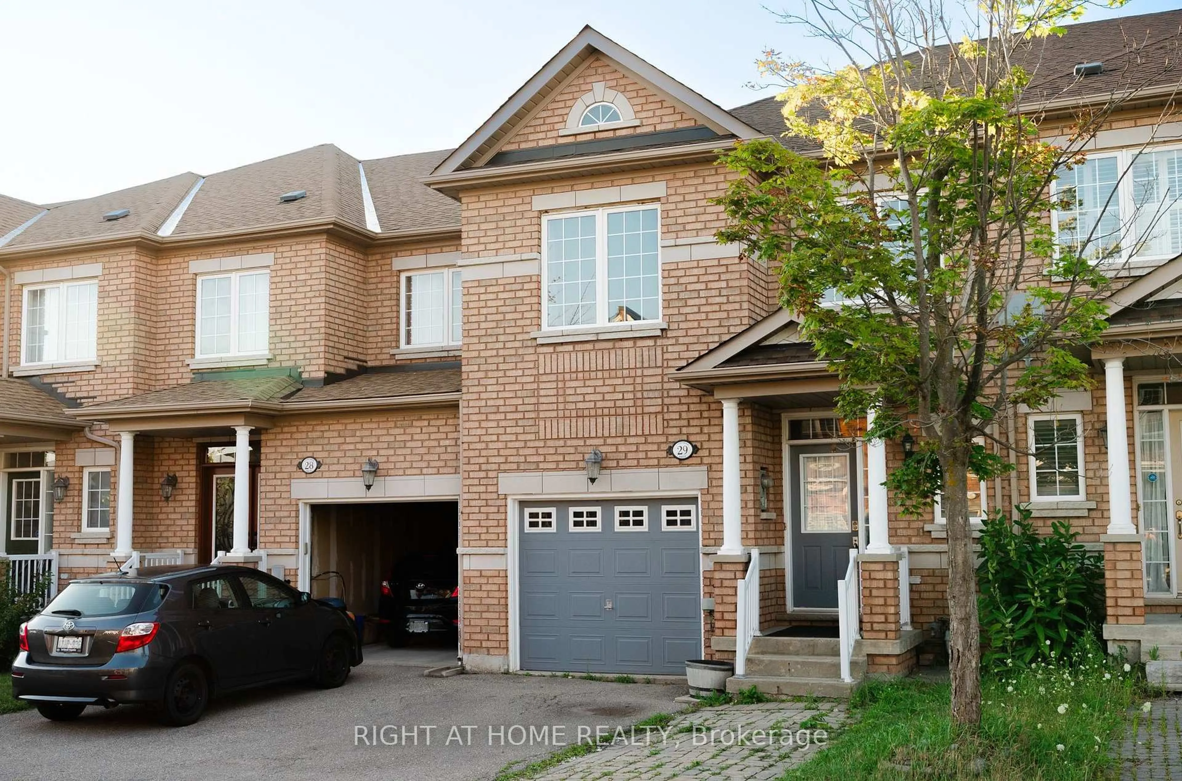Home with brick exterior material, street for 8 Townwood Dr #29, Richmond Hill Ontario L4E 4X9