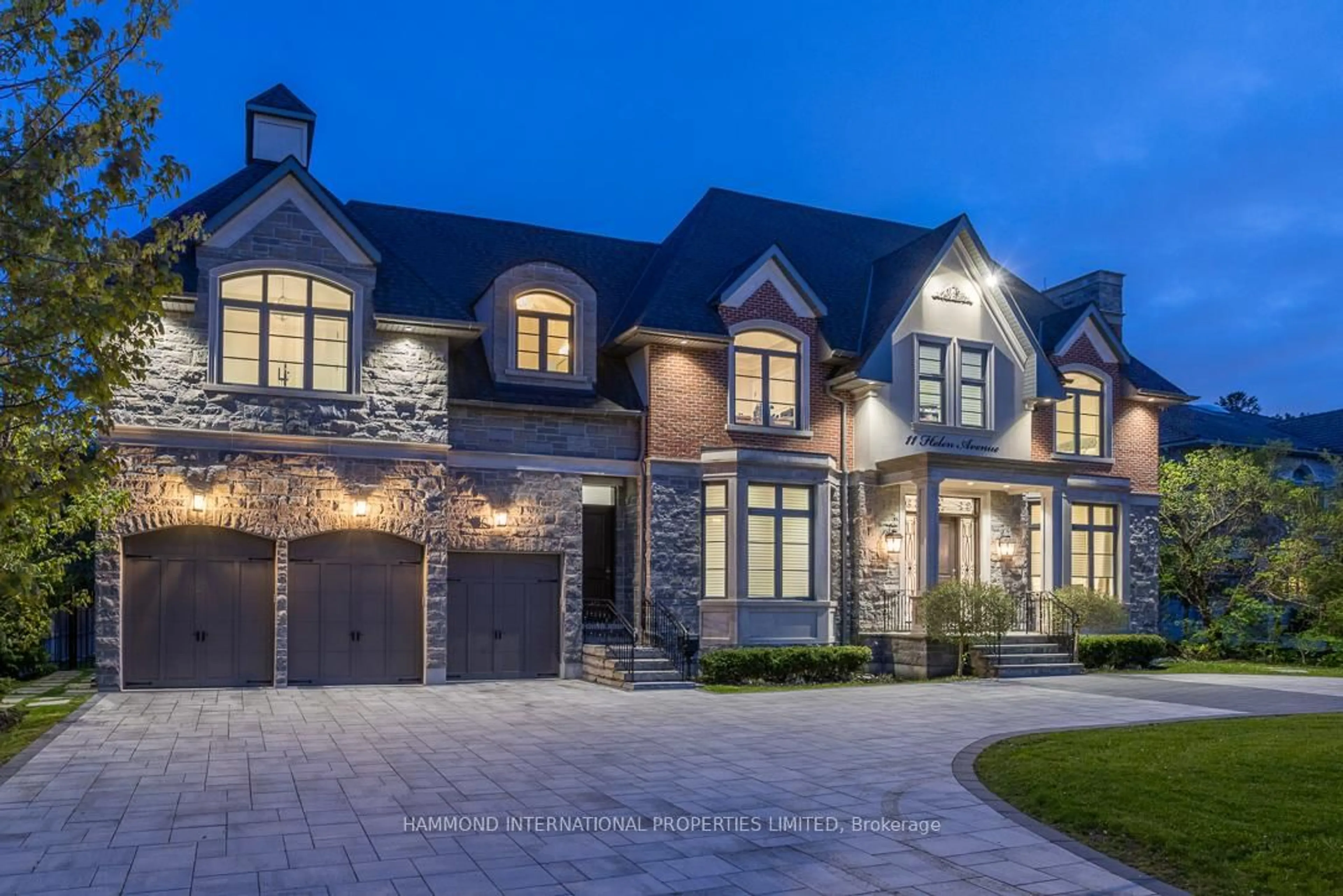 Home with brick exterior material, street for 11 Helen Ave, Vaughan Ontario L4J 1J6