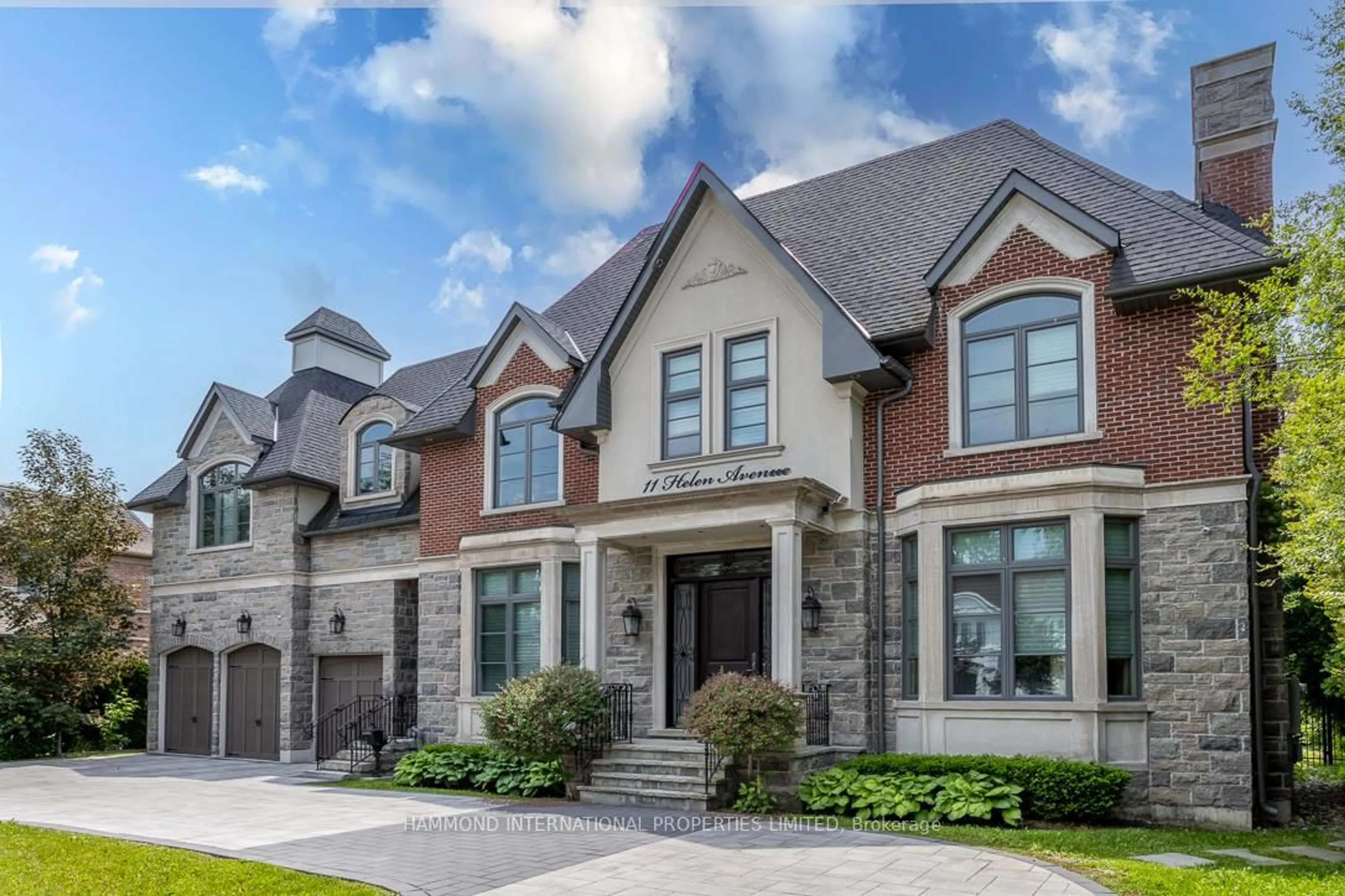 Home with brick exterior material, street for 11 Helen Ave, Vaughan Ontario L4J 1J6