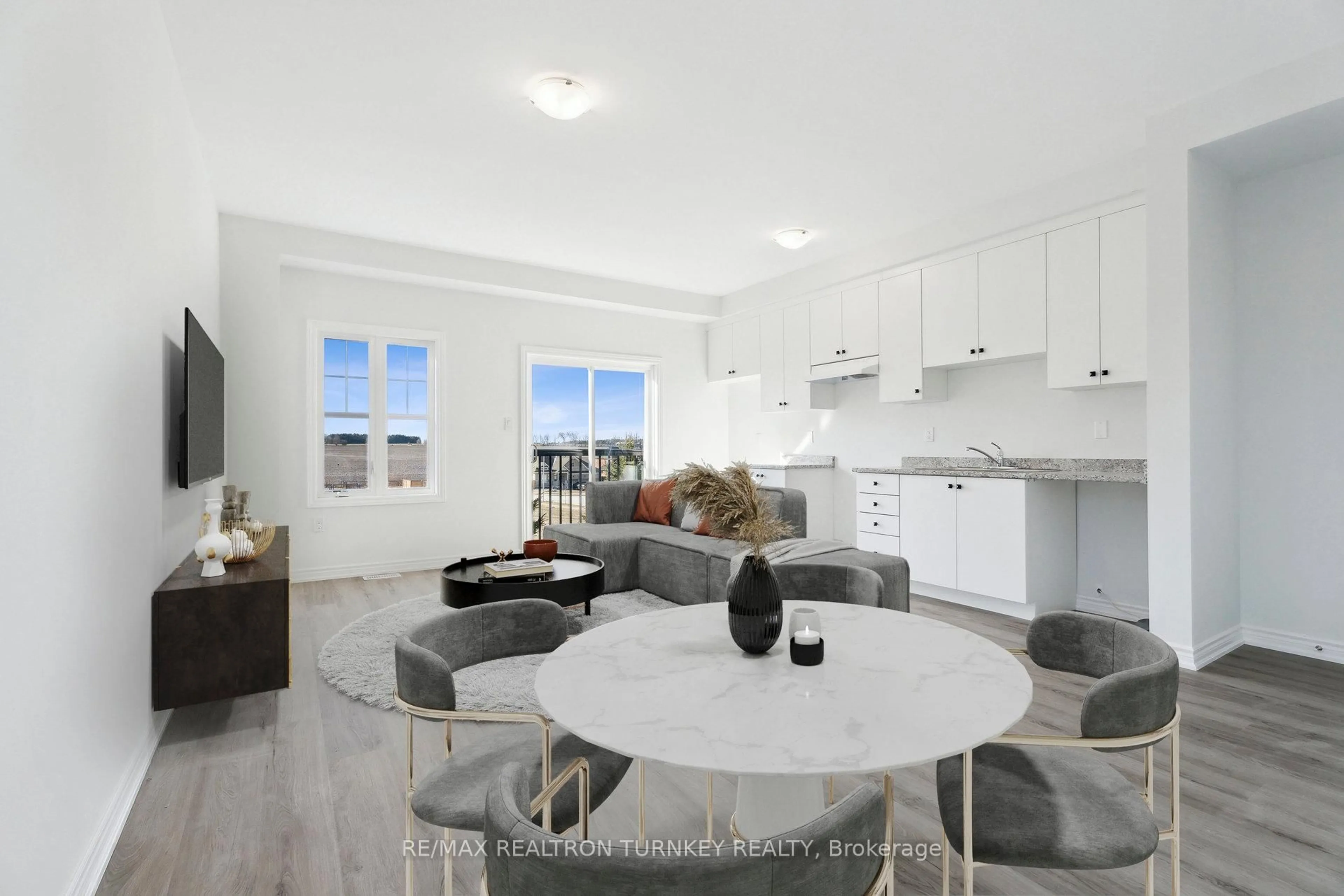 Open concept kitchen, unknown for 15 Ravenscraig Pl, Innisfil Ontario L0L 1L0