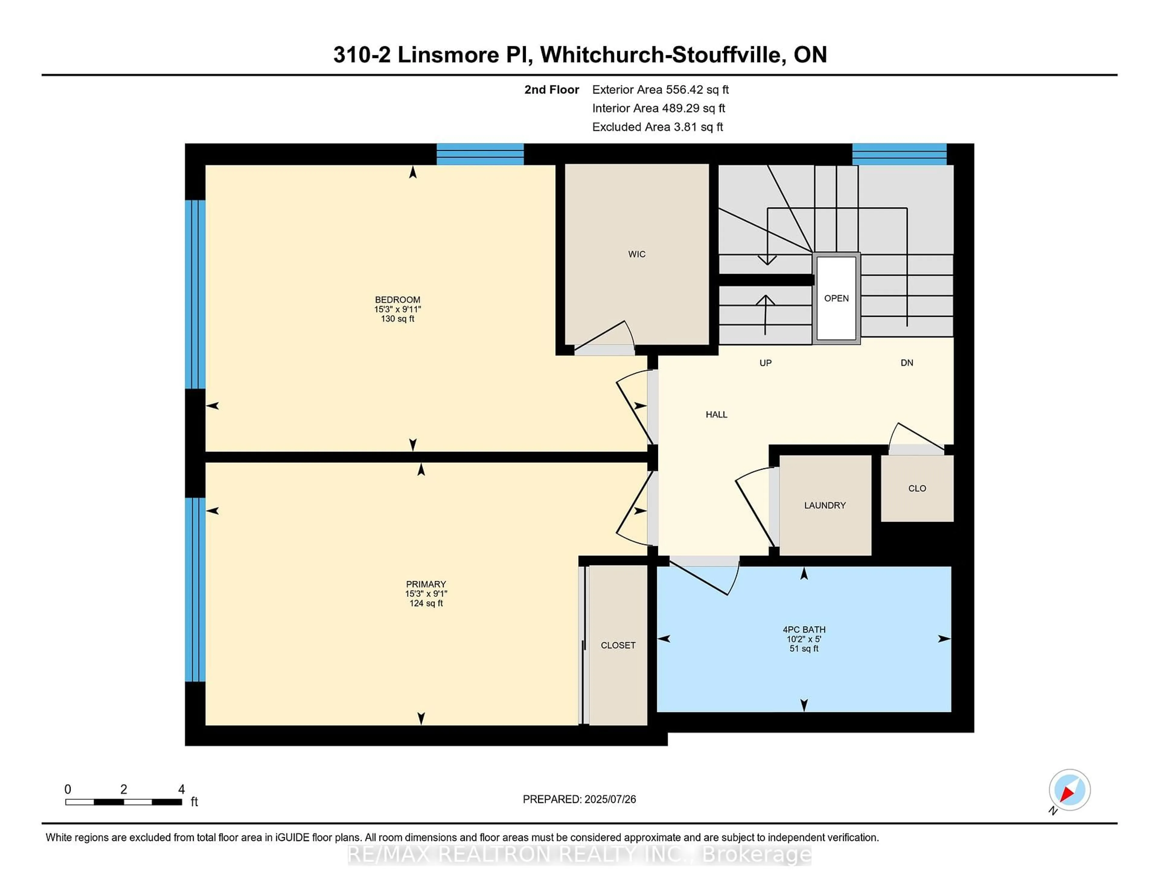 Floor plan for 2 Linsmore Pl #2, Whitchurch-Stouffville Ontario L4A 4T4