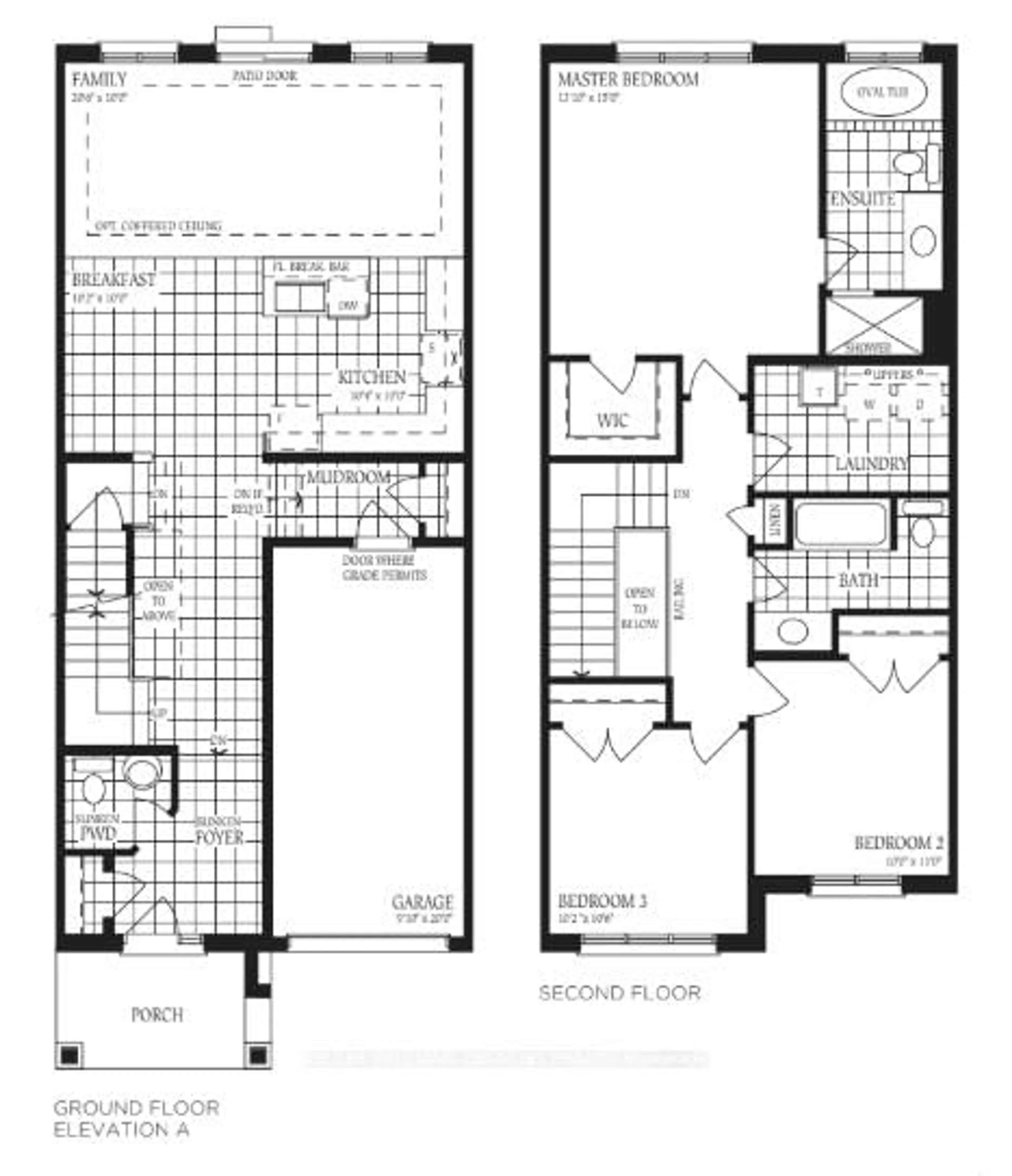 Floor plan for 2229 Grainger Loop, Innisfil Ontario L9S 0N1