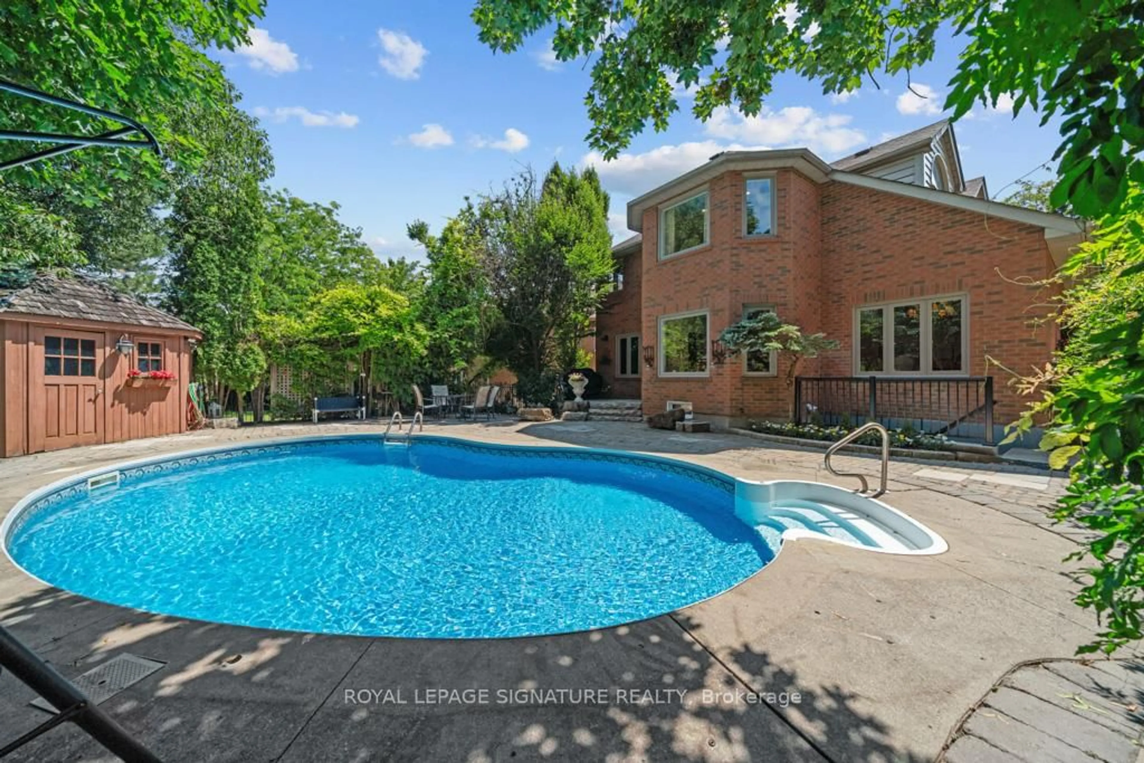 Pool for 95 Shaftsbury Ave, Richmond Hill Ontario L4C 0G4
