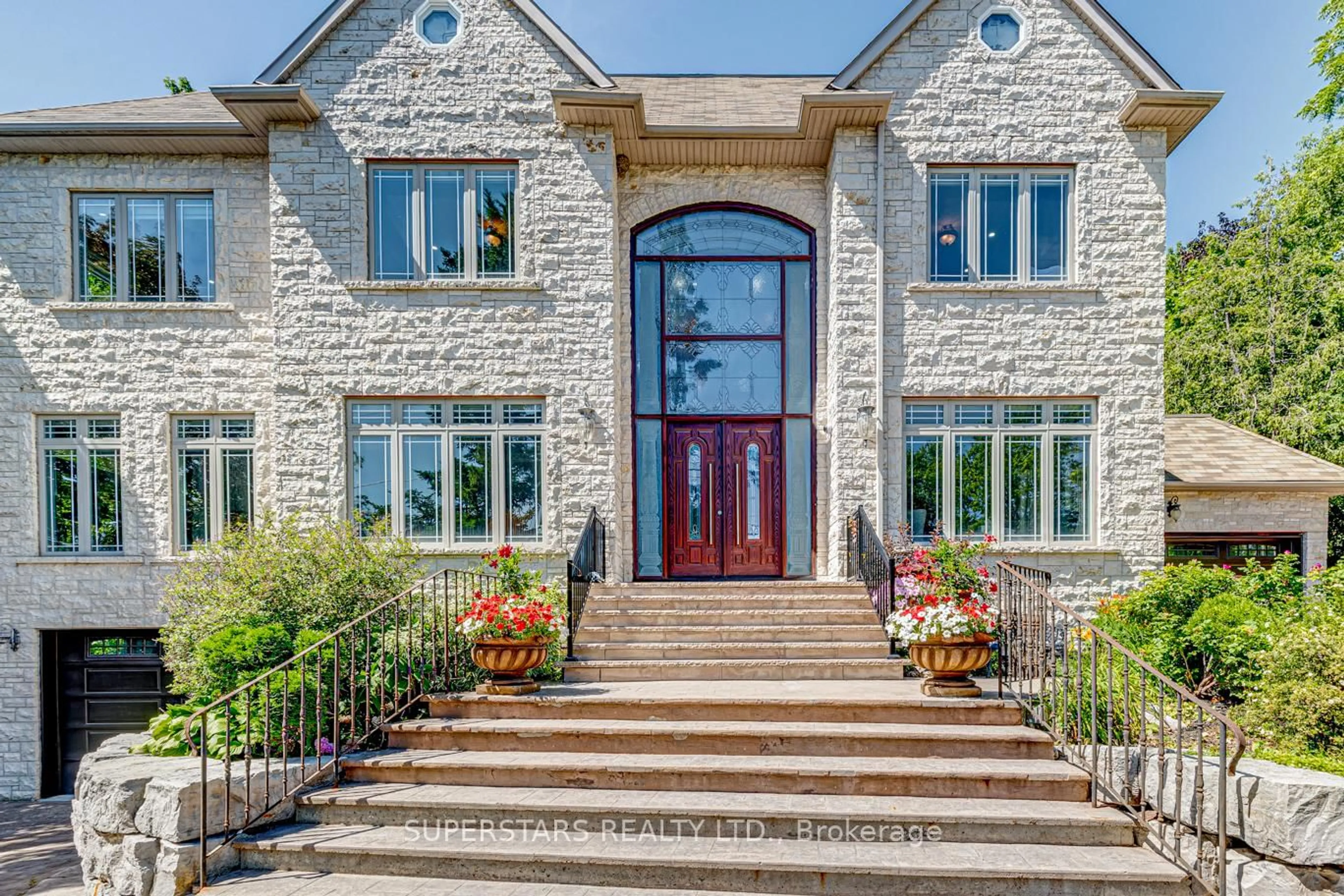 Home with brick exterior material, unknown for 43 Hughson Dr, Markham Ontario L3R 2T7