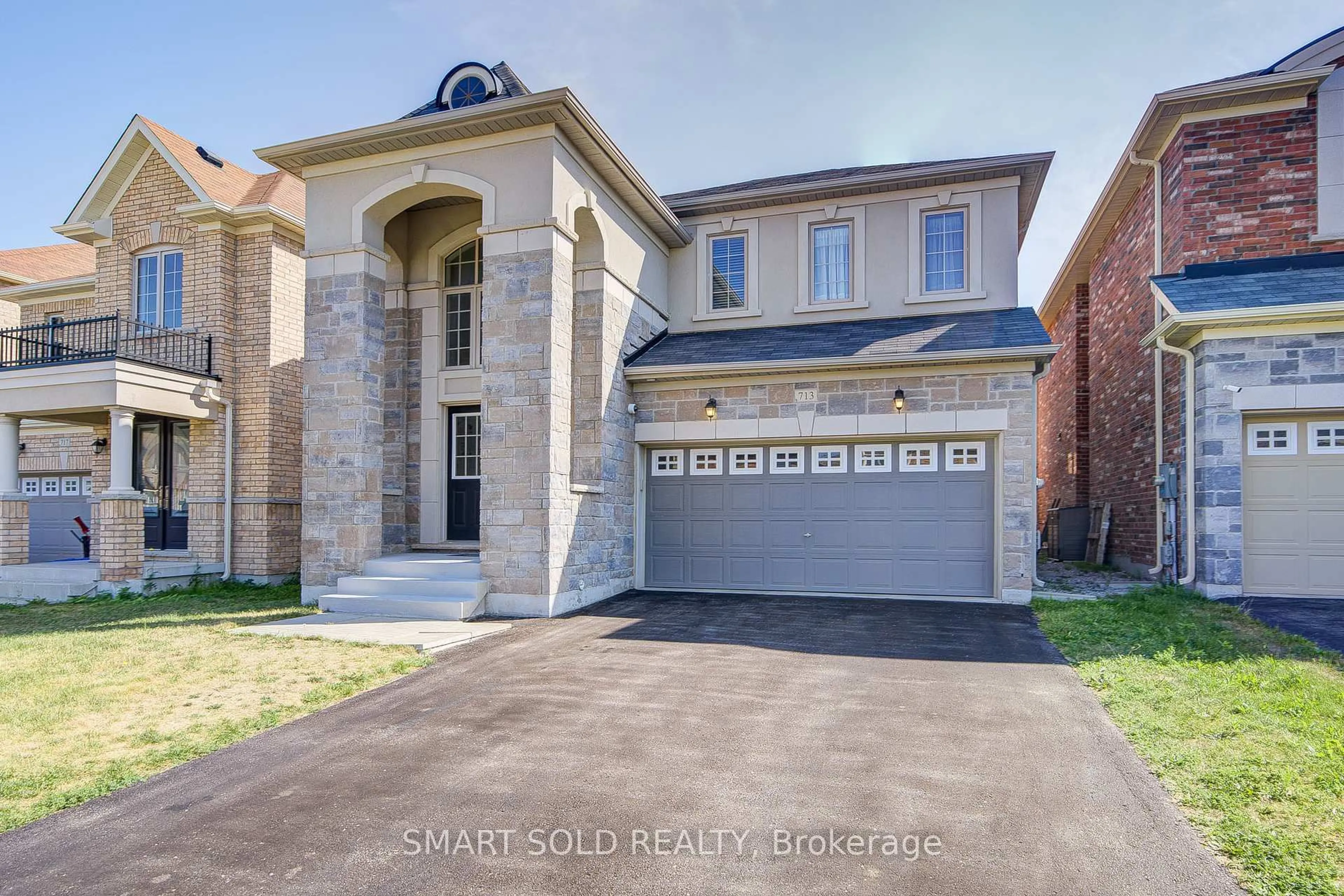 Home with brick exterior material, street for 713 Prest Way, Newmarket Ontario L3X 0J5