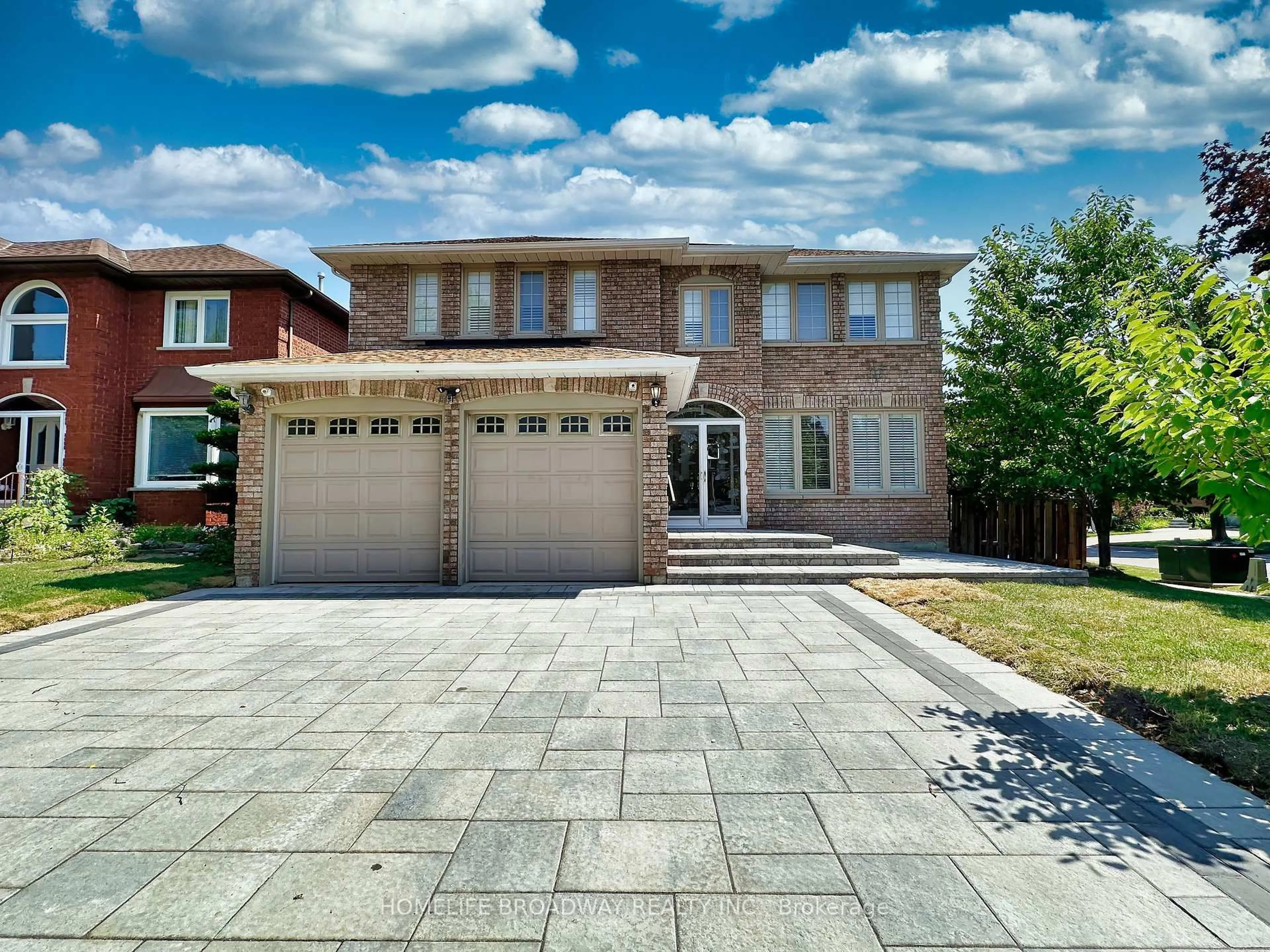 Home with brick exterior material, street for 1 Hearthstone Cres, Richmond Hill Ontario L4B 3E2