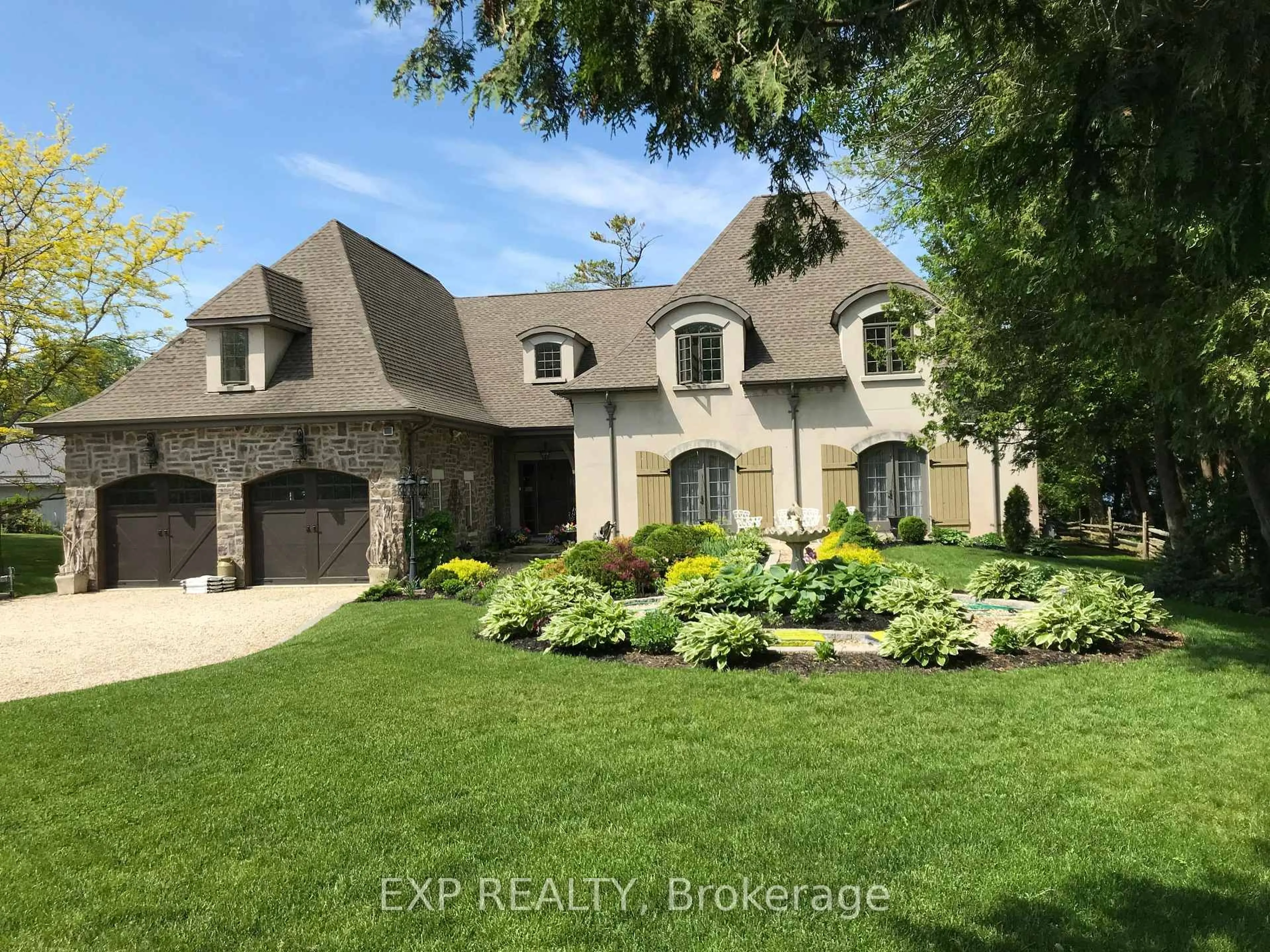 Home with brick exterior material, street for 24960 Thorah Park Blvd, Brock Ontario L0K 1A0
