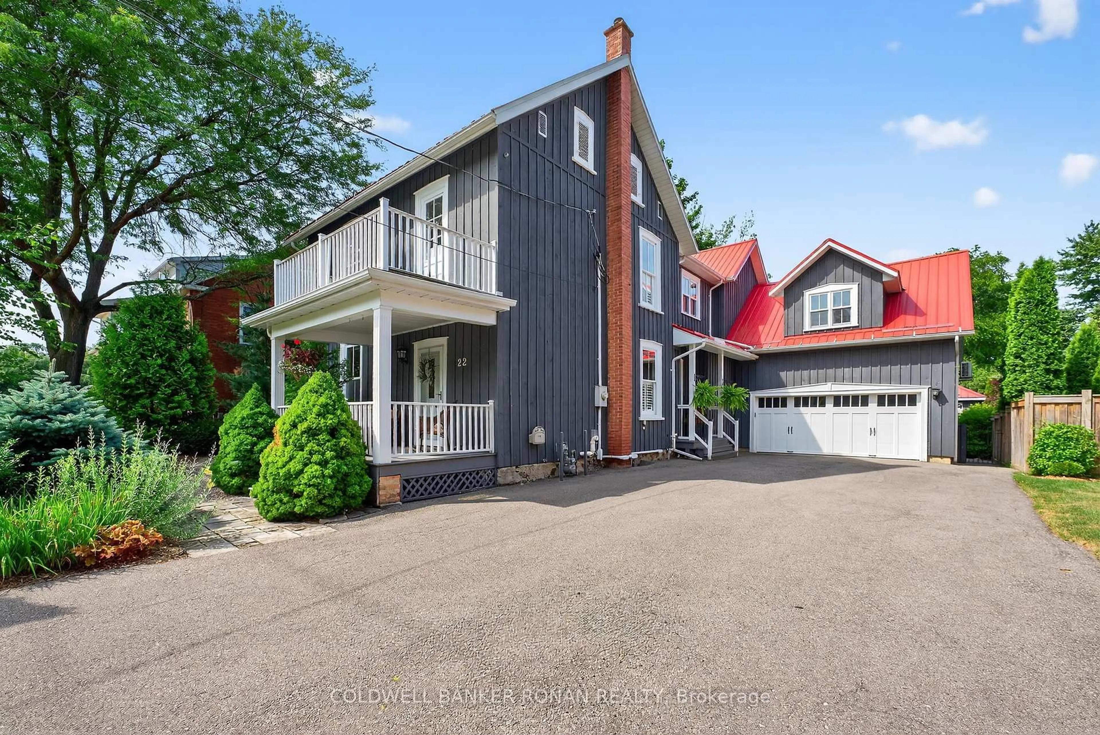 Home with brick exterior material, street for 22 Centre St, New Tecumseth Ontario L0G 1A0