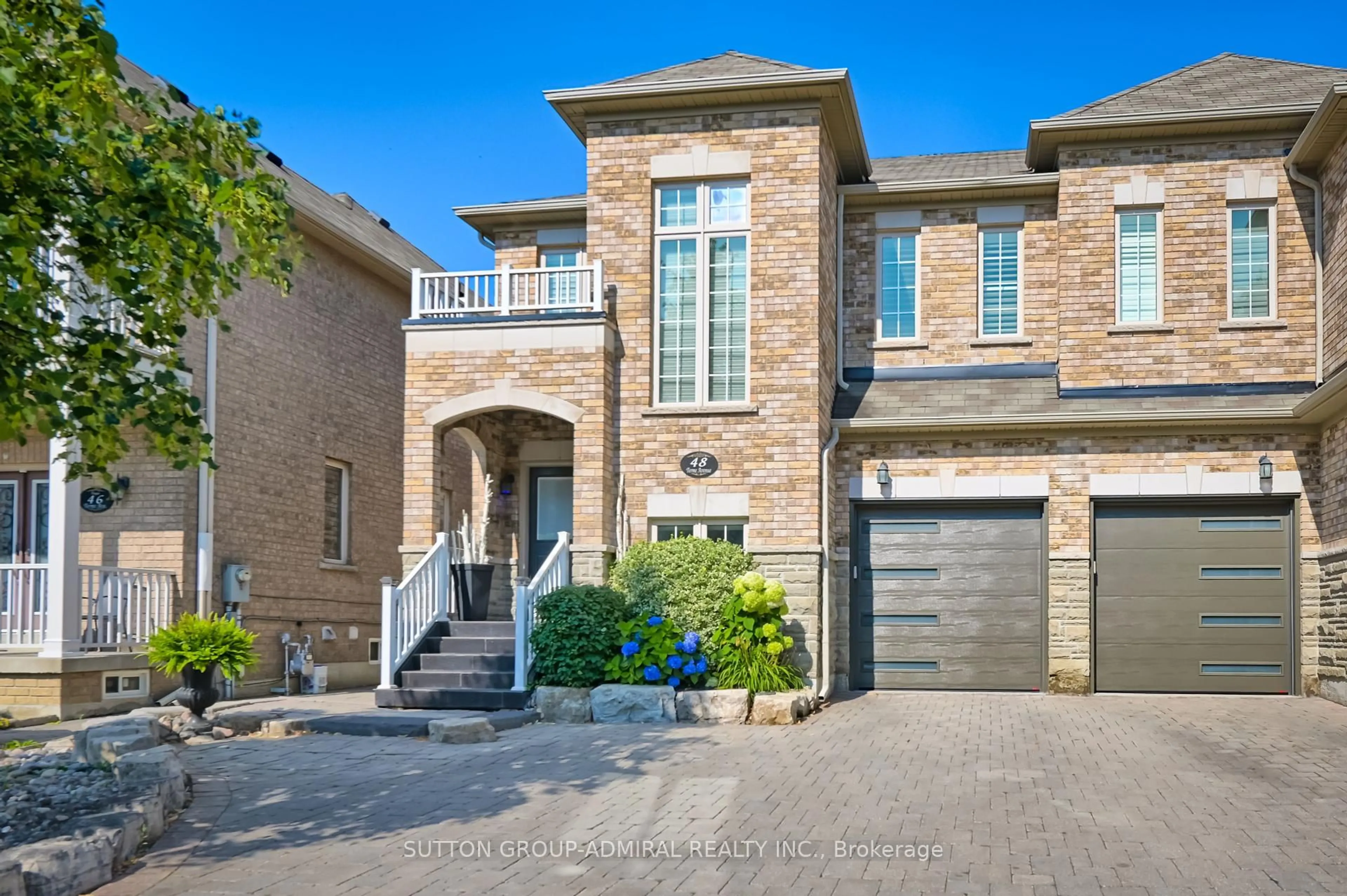 Home with brick exterior material, street for 48 Terme Ave, Vaughan Ontario L4H 0R7