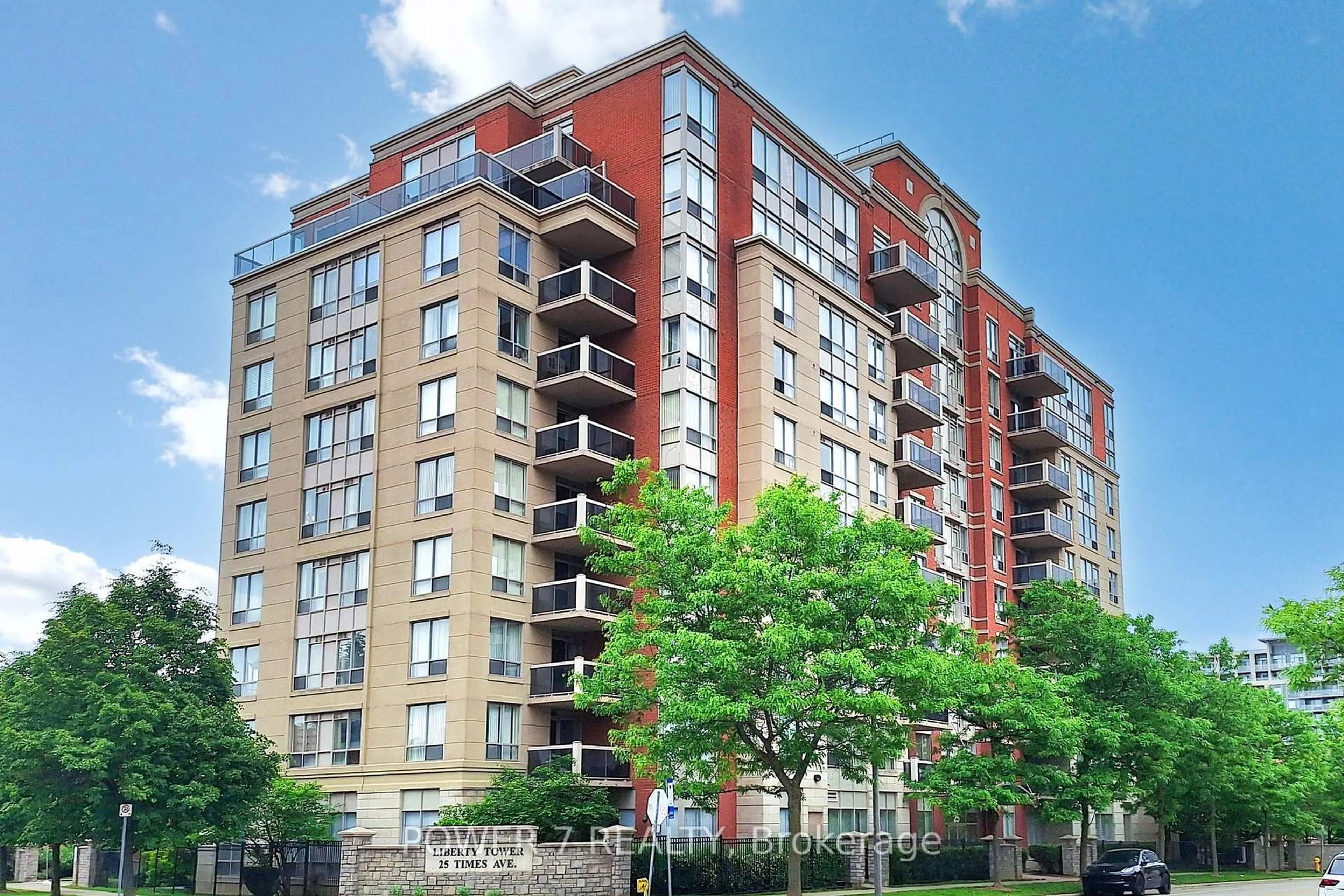 Patio, building for 25 Times Ave #Ph03, Markham Ontario L3T 7X5