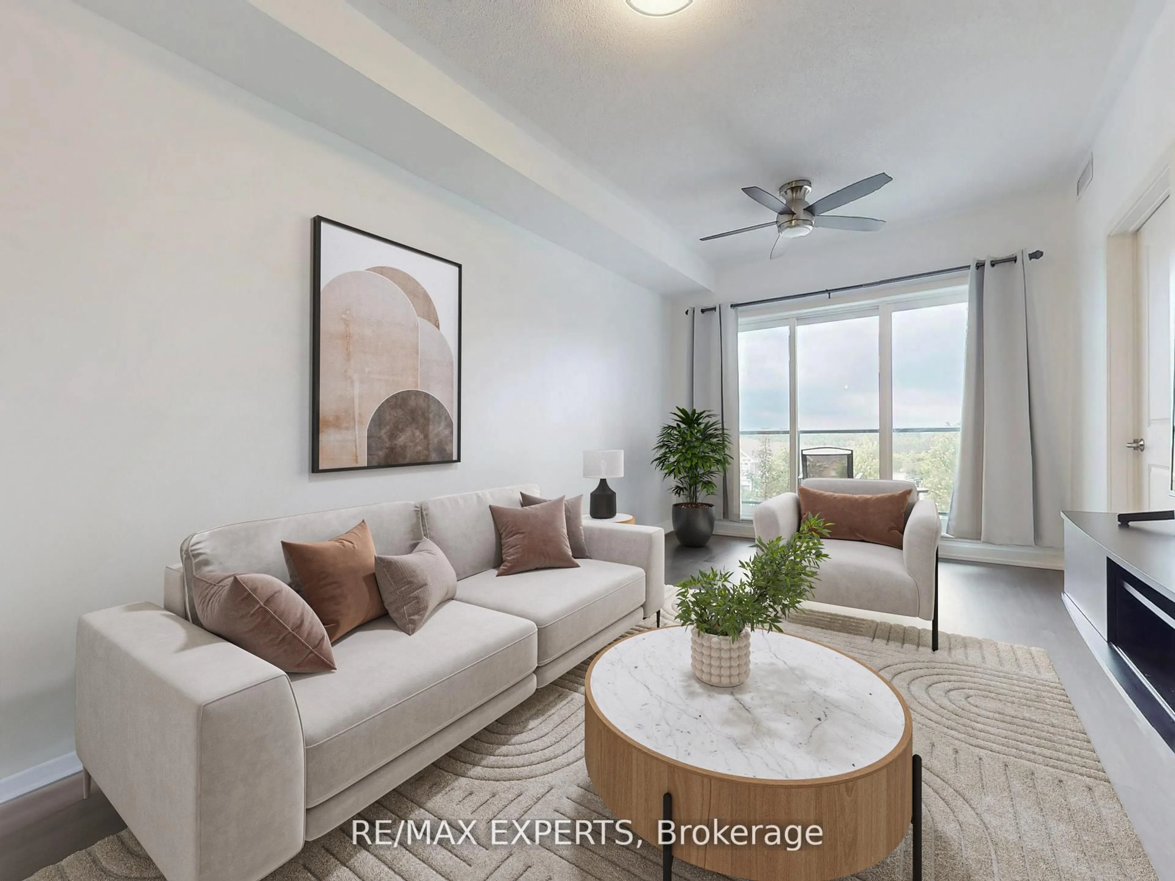 Living room with furniture, unknown for 555 William Graham Dr #326, Aurora Ontario L4G 3L1