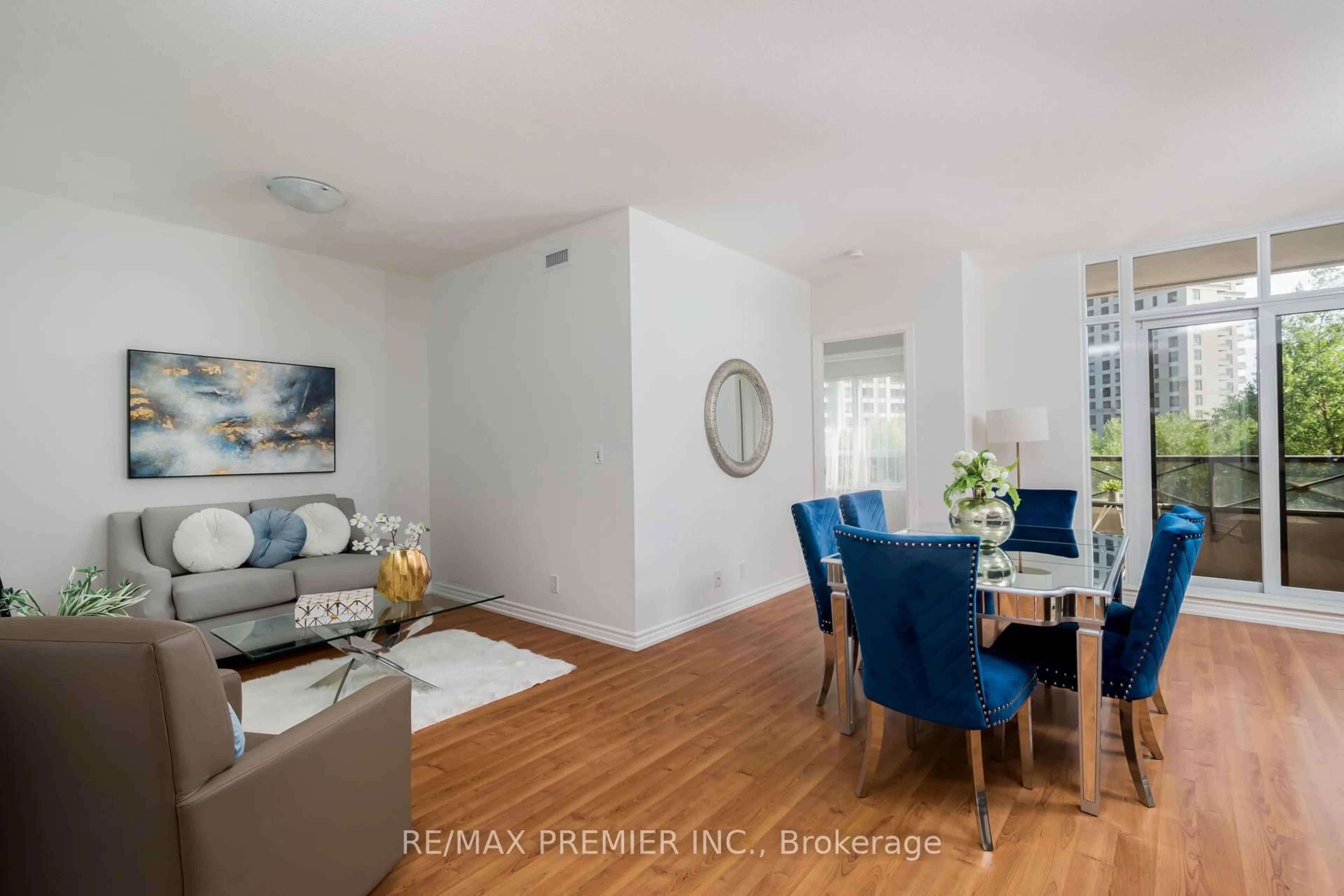 Living room with furniture, unknown for 9225 Jane St #309, Vaughan Ontario L6A 0J7