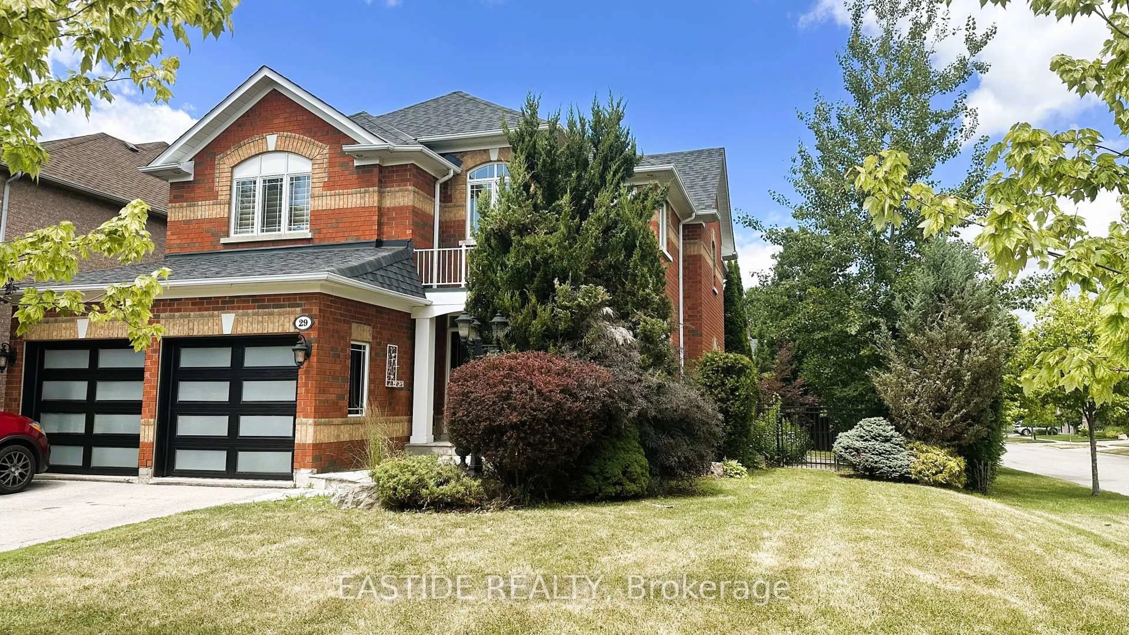 Home with brick exterior material, street for 29 Wolfson Cres, Richmond Hill Ontario L4E 4N9