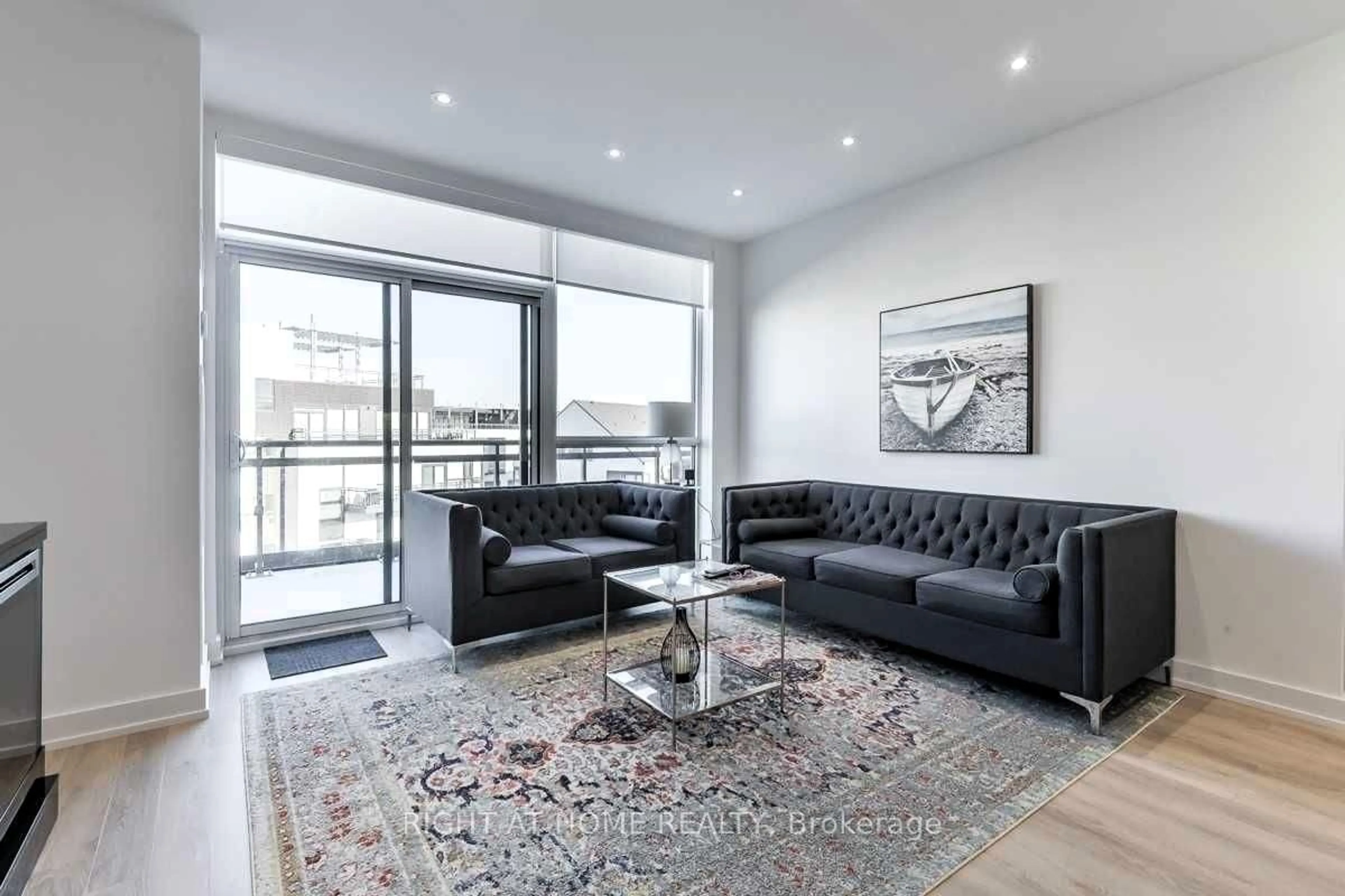 Living room with furniture, unknown for 333 Sea Ray Ave #409D, Innisfil Ontario L9S 0M3