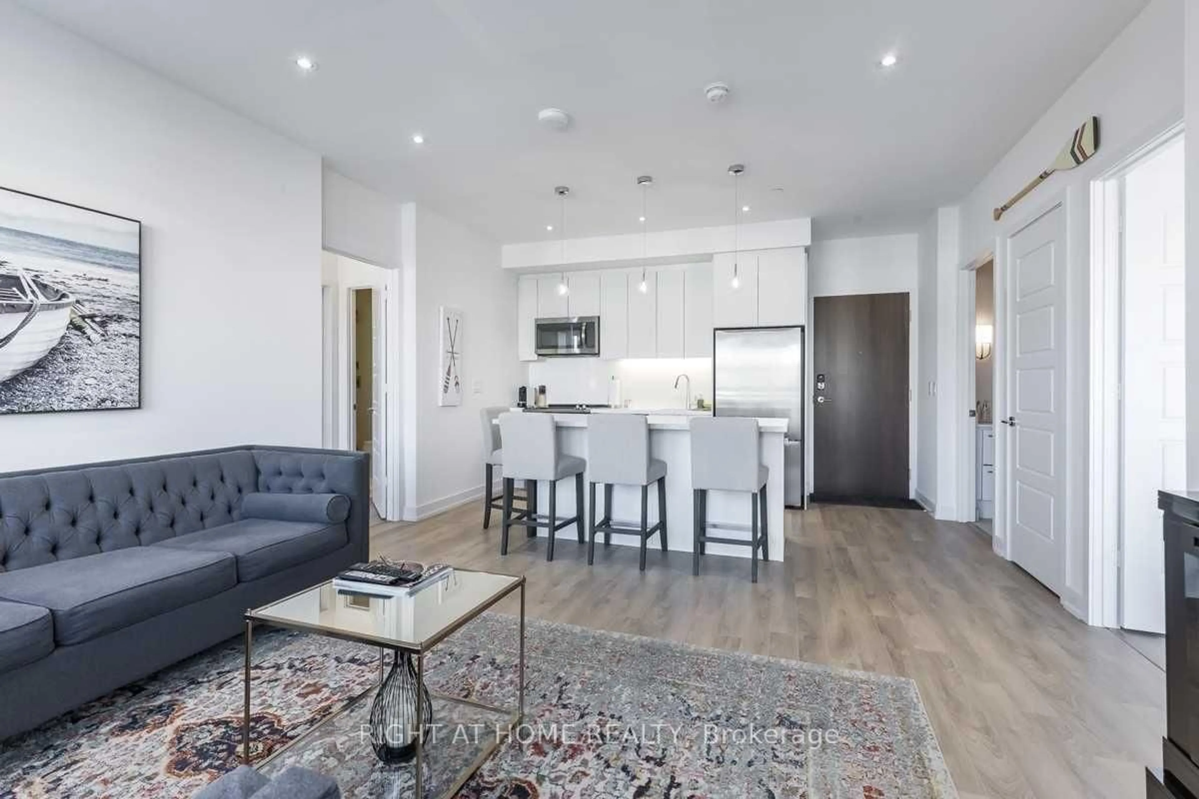Open concept kitchen, unknown for 333 Sea Ray Ave #409D, Innisfil Ontario L9S 0M3