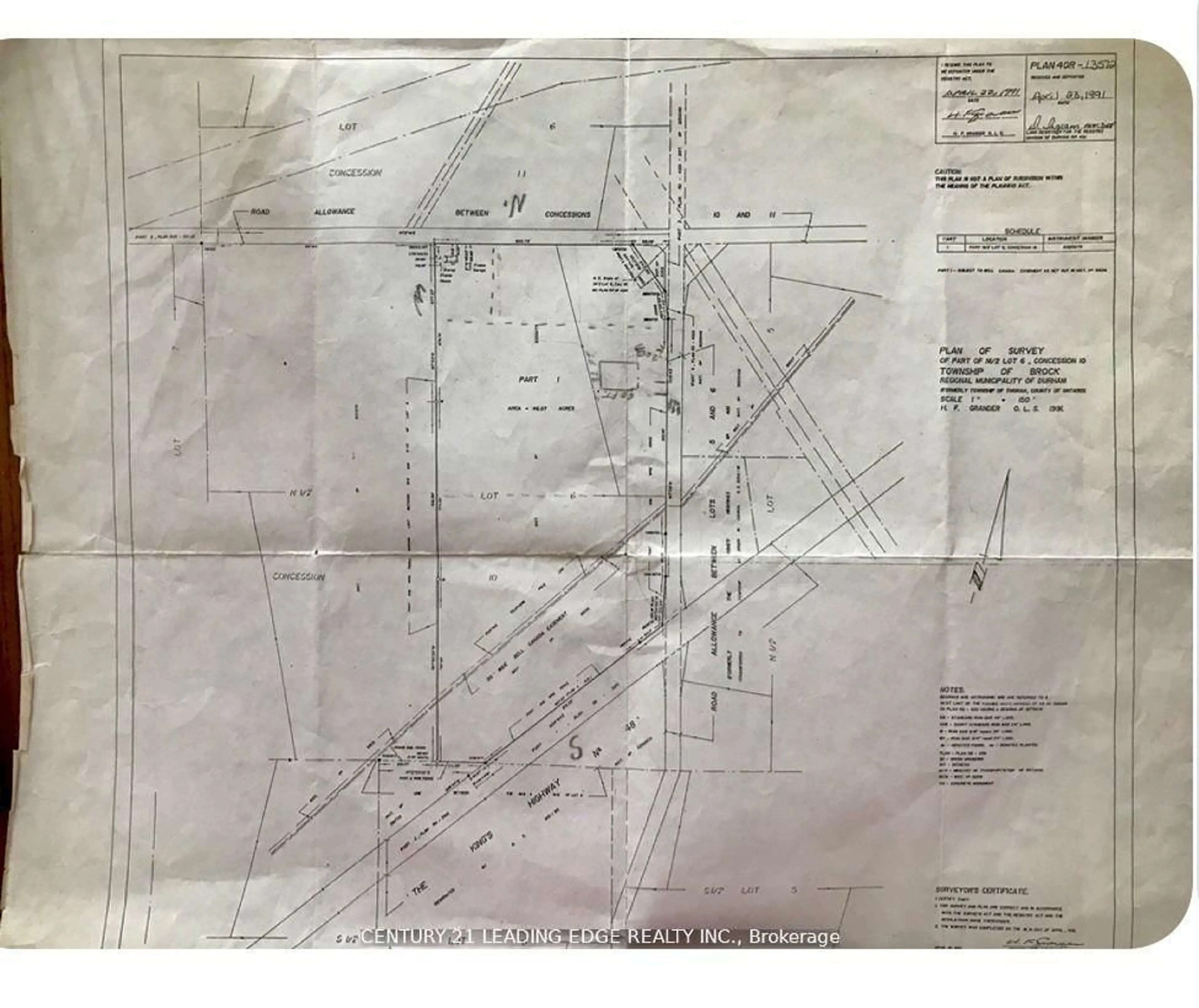 Floor plan for 1860 B Thorah Concession 11, Brock Ontario L0K 1A0