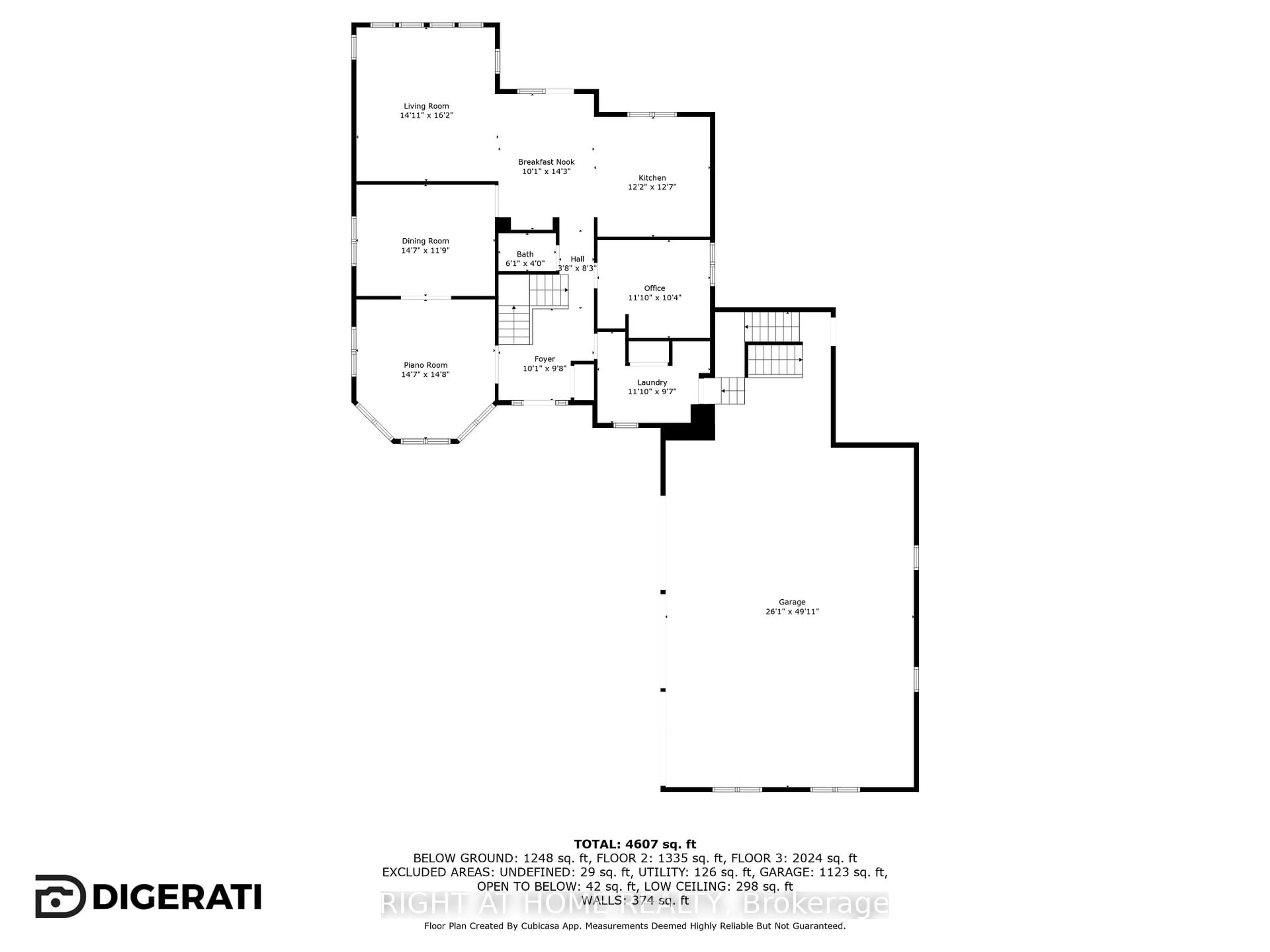 Floor plan for 11 Trainor Crt, King Ontario L0G 1N0