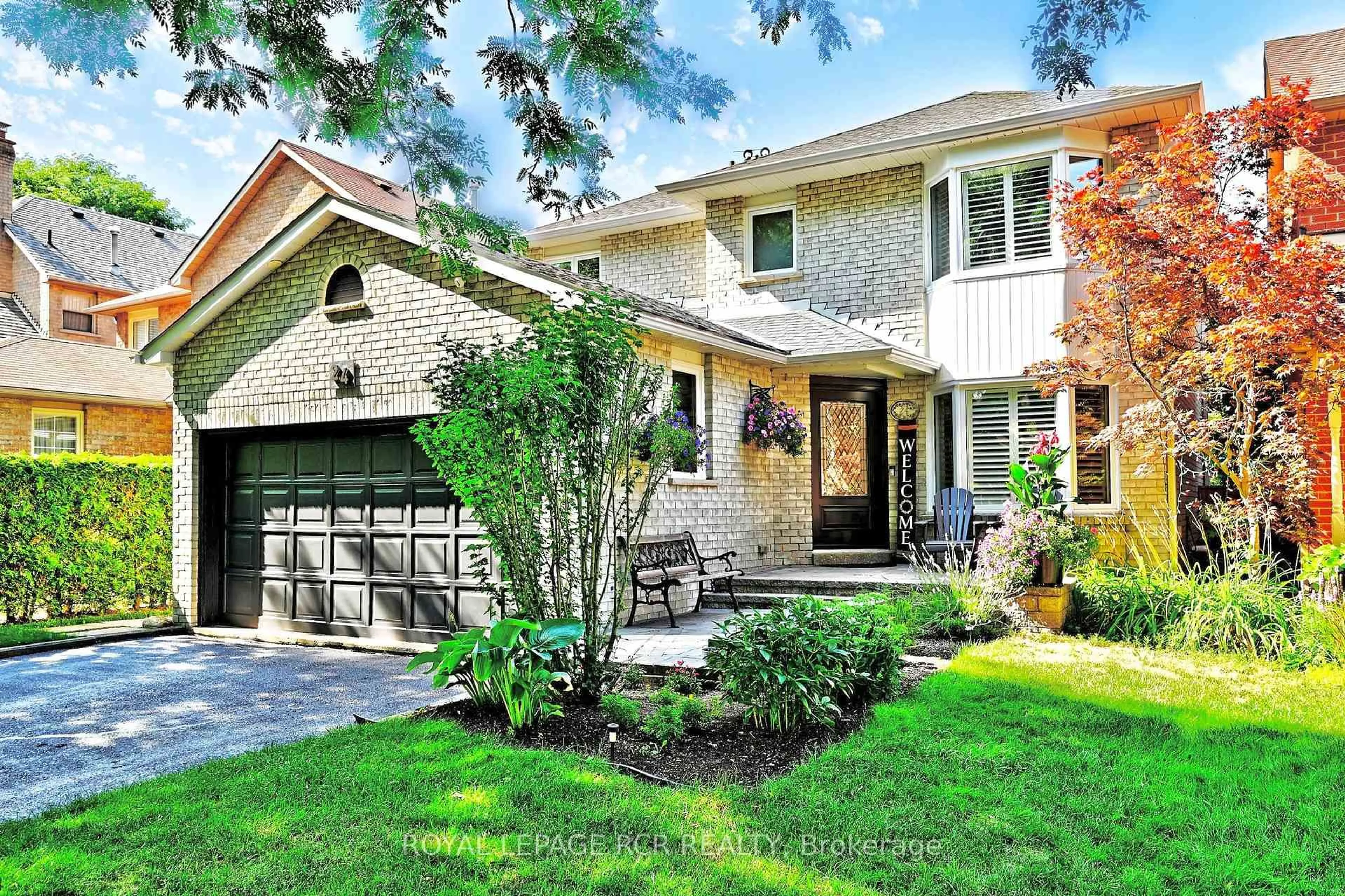 Home with brick exterior material, street for 24 Murdock Ave, Aurora Ontario L4G 5E6