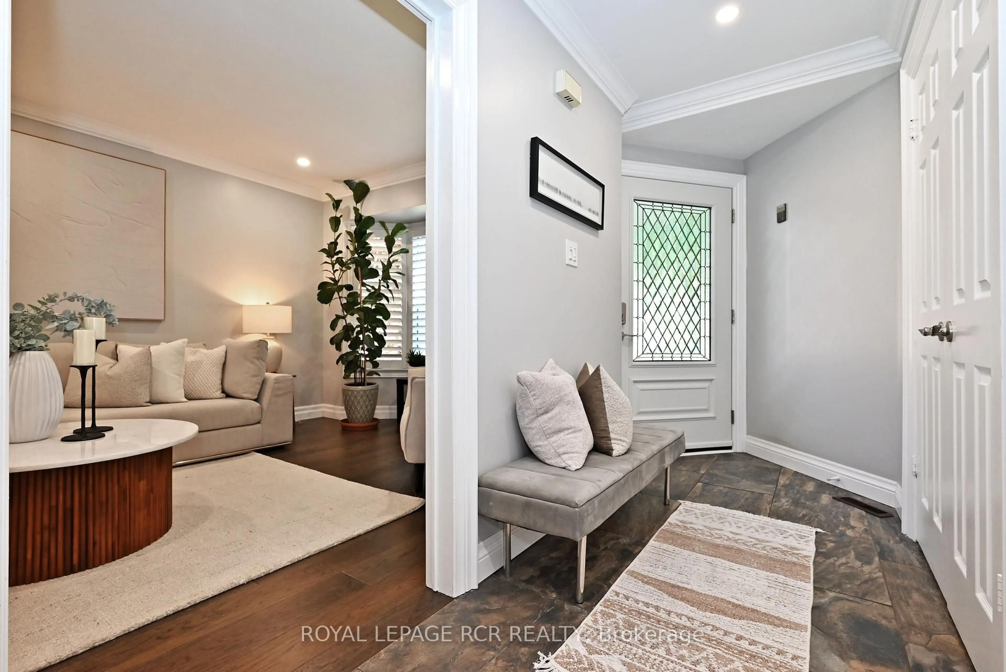Indoor entryway for 24 Murdock Ave, Aurora Ontario L4G 5E6