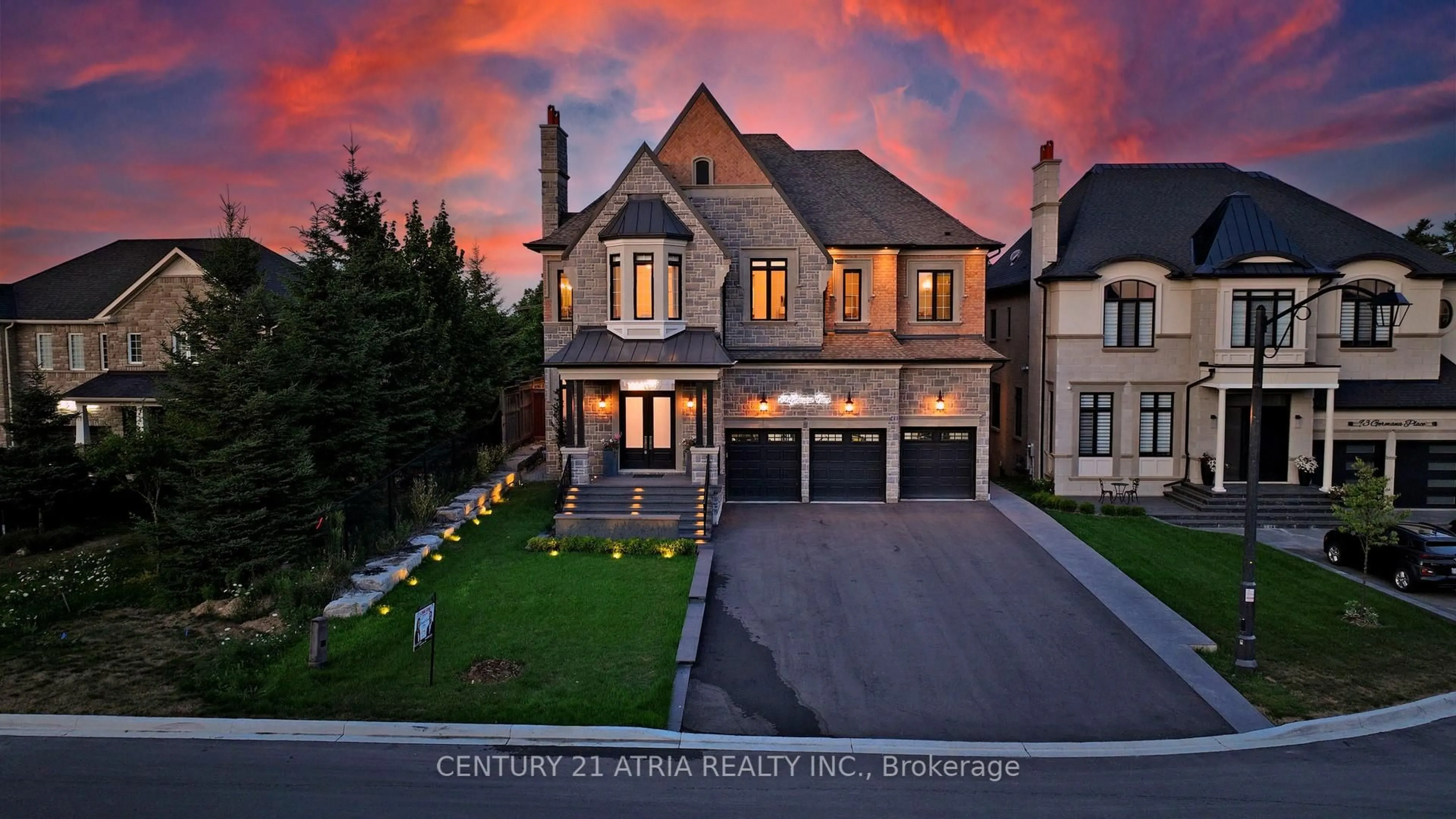 Home with brick exterior material, street for 89 Germana Pl, Vaughan Ontario L6A 4R5
