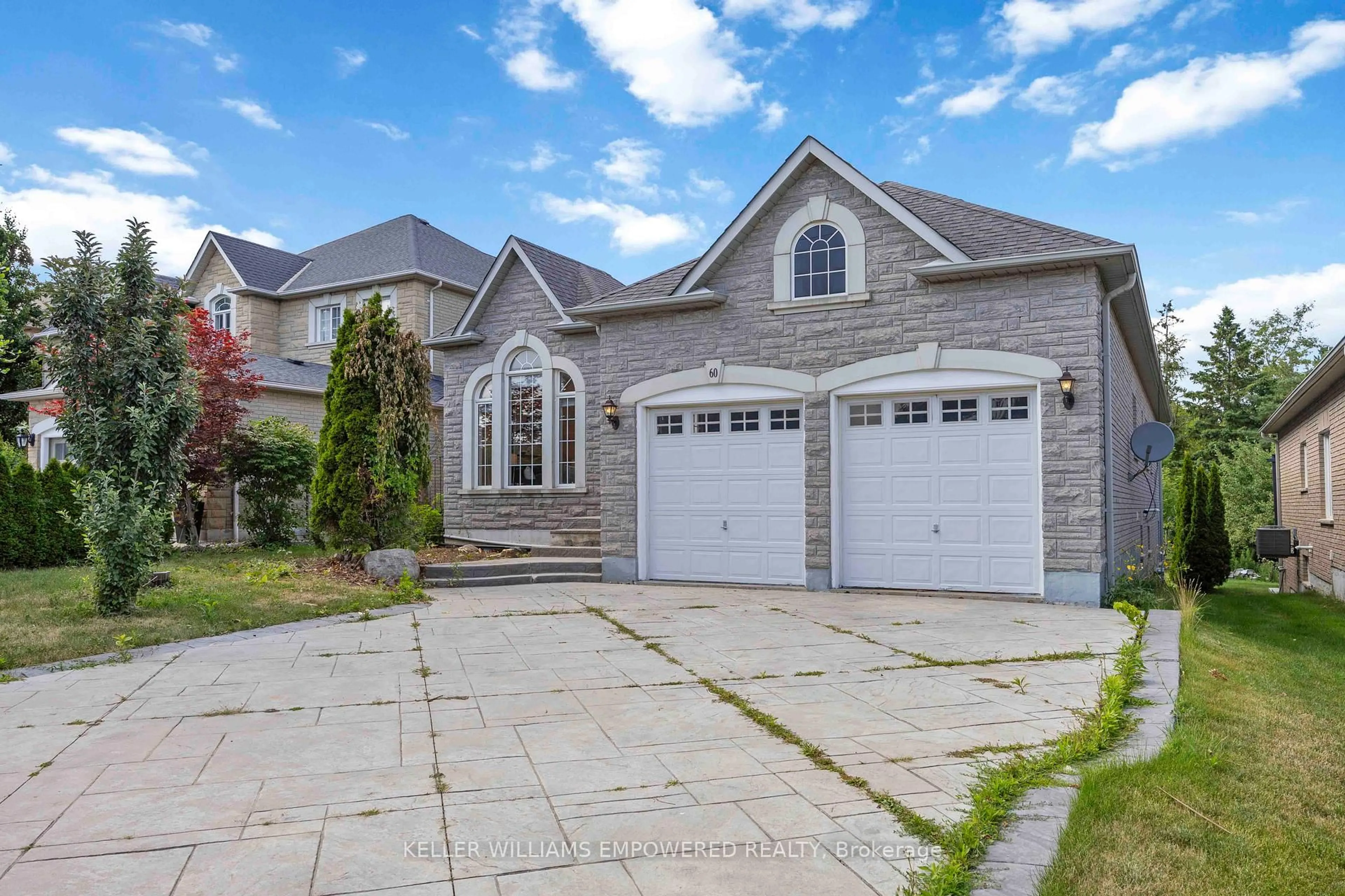 Home with brick exterior material, street for 60 Brookside Rd, Richmond Hill Ontario L4C 0J6