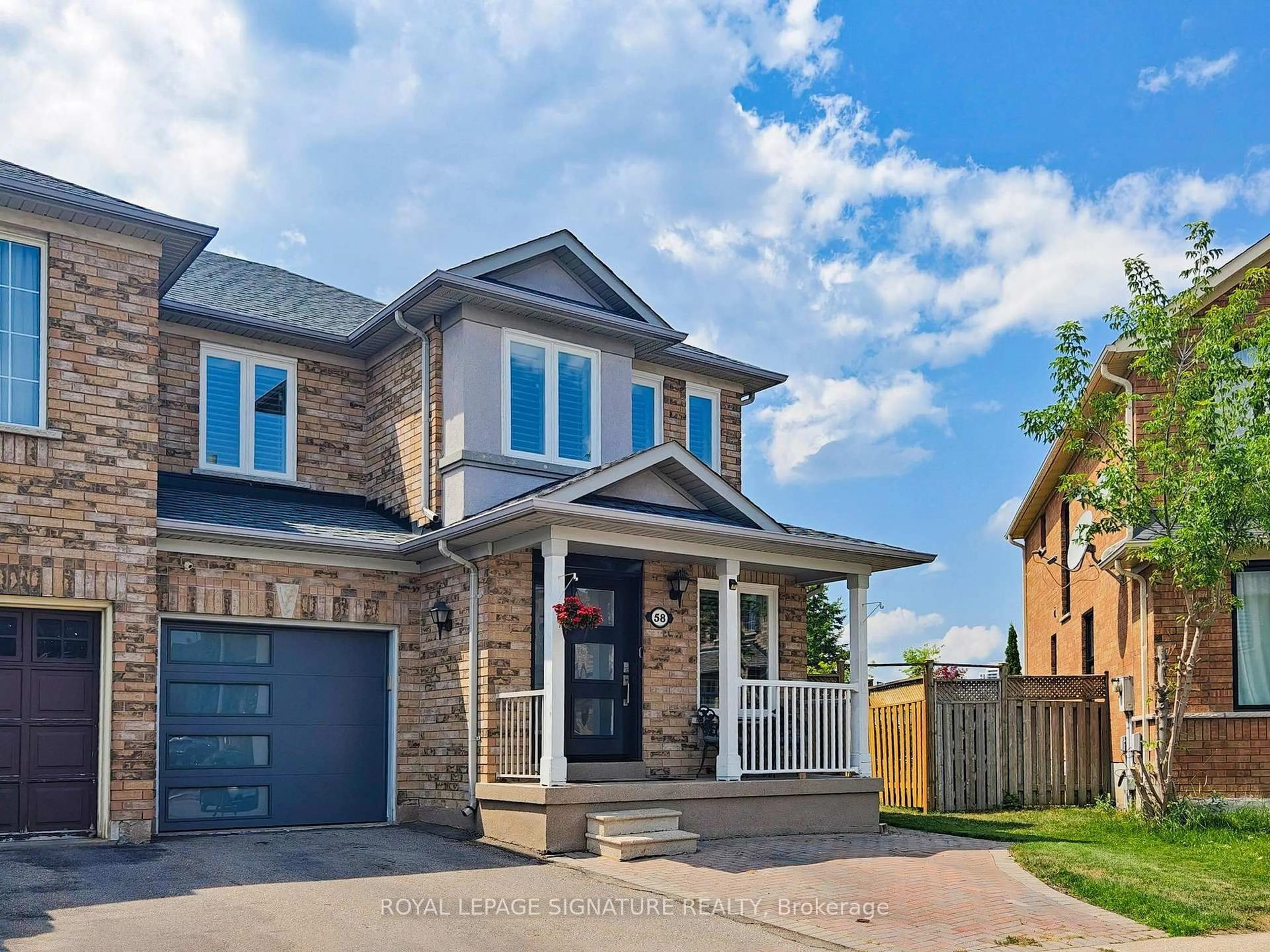 Home with brick exterior material, street for 58 Nahanni Dr, Richmond Hill Ontario L4B 4L4
