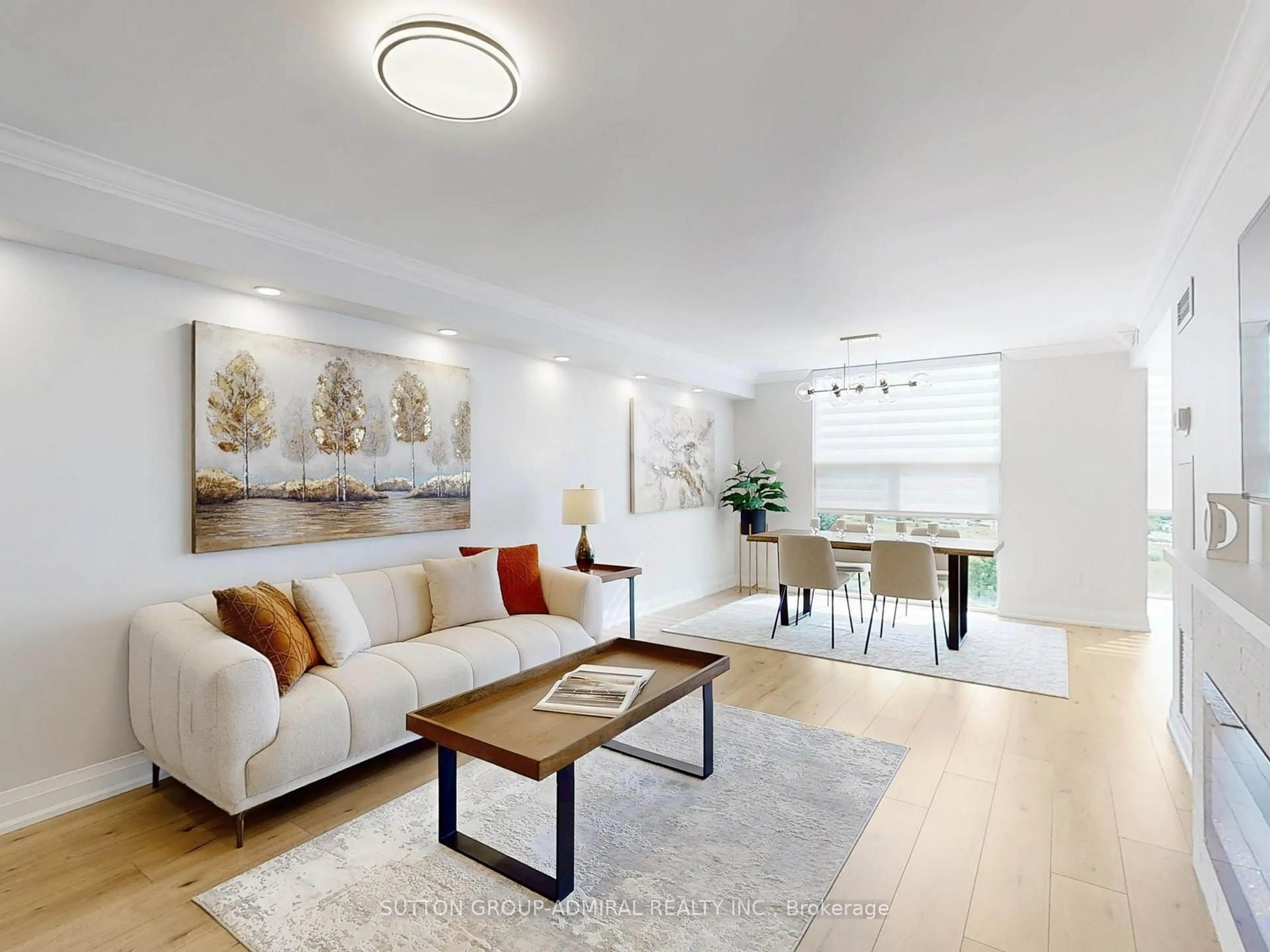 Living room with furniture, unknown for 20 Harding Blvd #717, Richmond Hill Ontario L4C 9S4