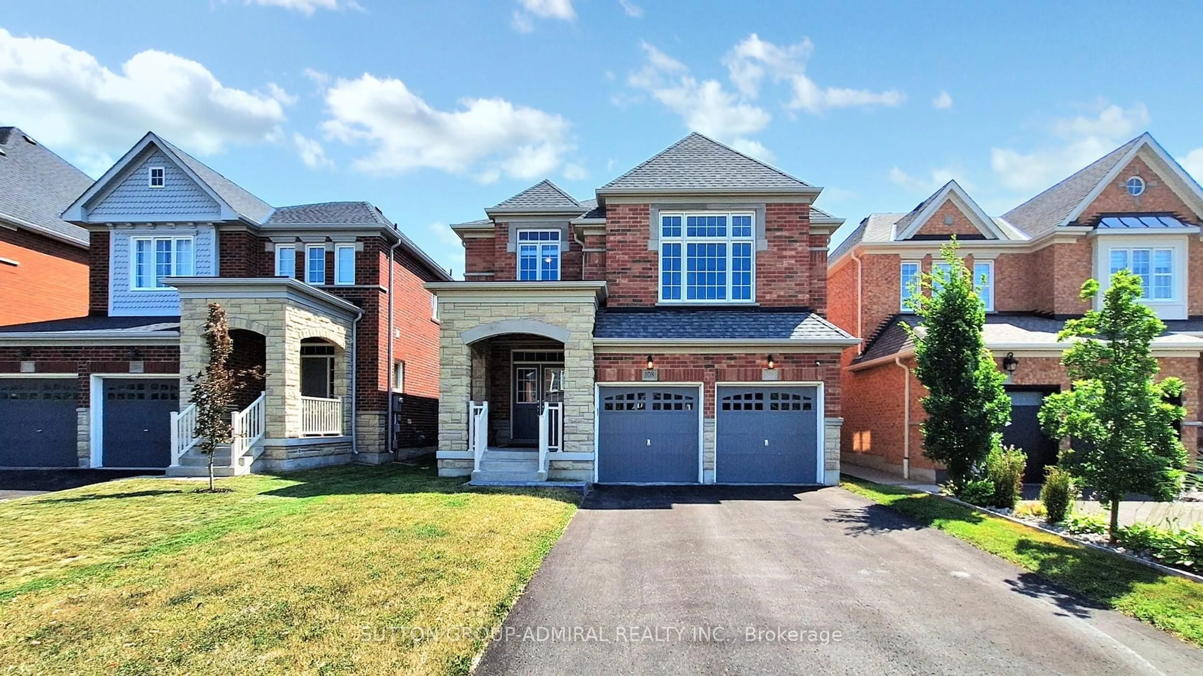 Home with brick exterior material, street for 108 Stewart Cres, Bradford West Gwillimbury Ontario L3Z 0T3