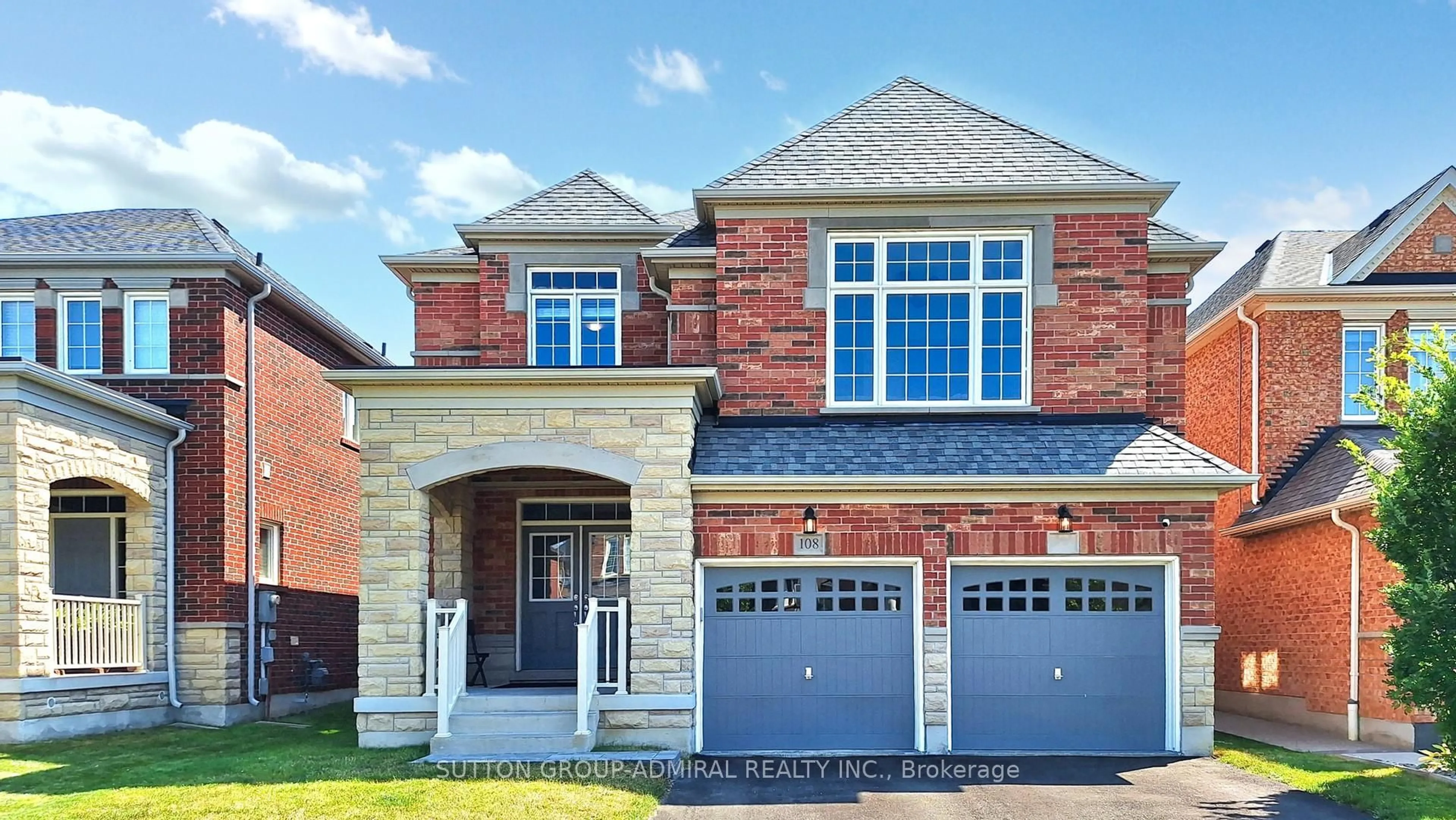 Home with brick exterior material, street for 108 Stewart Cres, Bradford West Gwillimbury Ontario L3Z 0T3