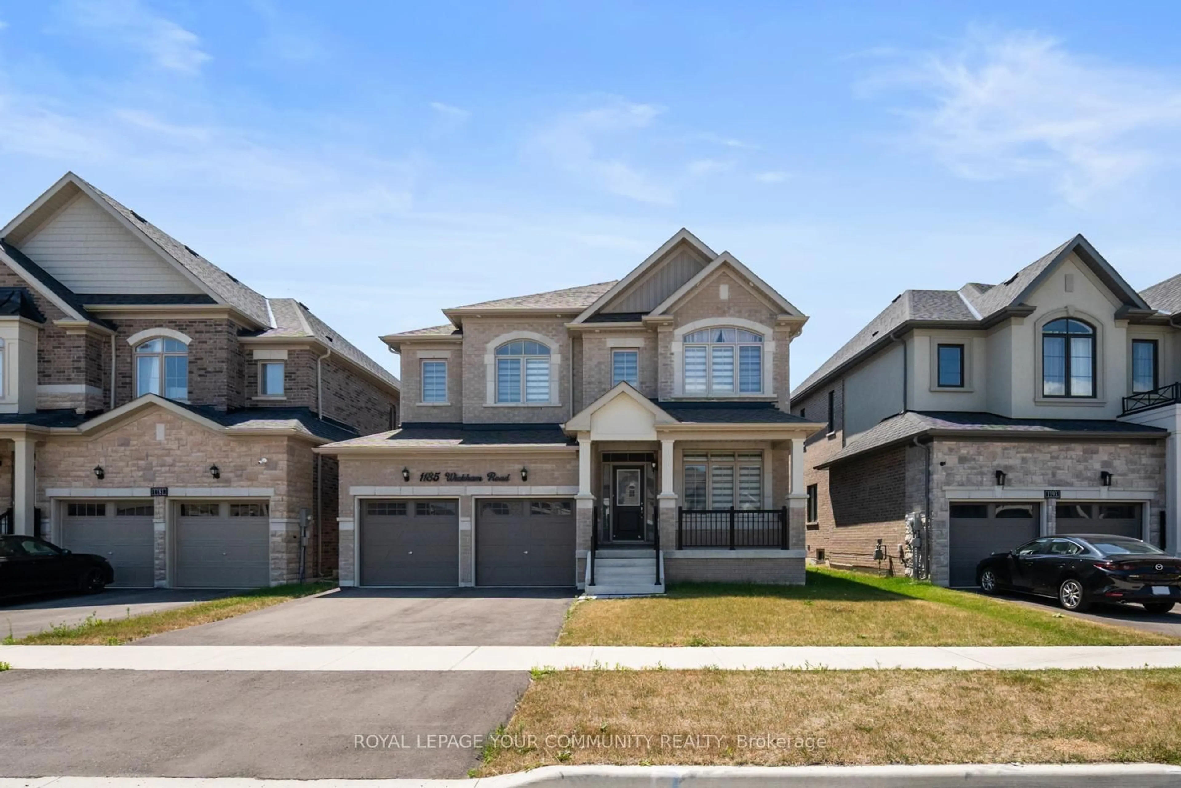 Home with brick exterior material, street for 1185 Wickham Rd, Innisfil Ontario L9S 0R1