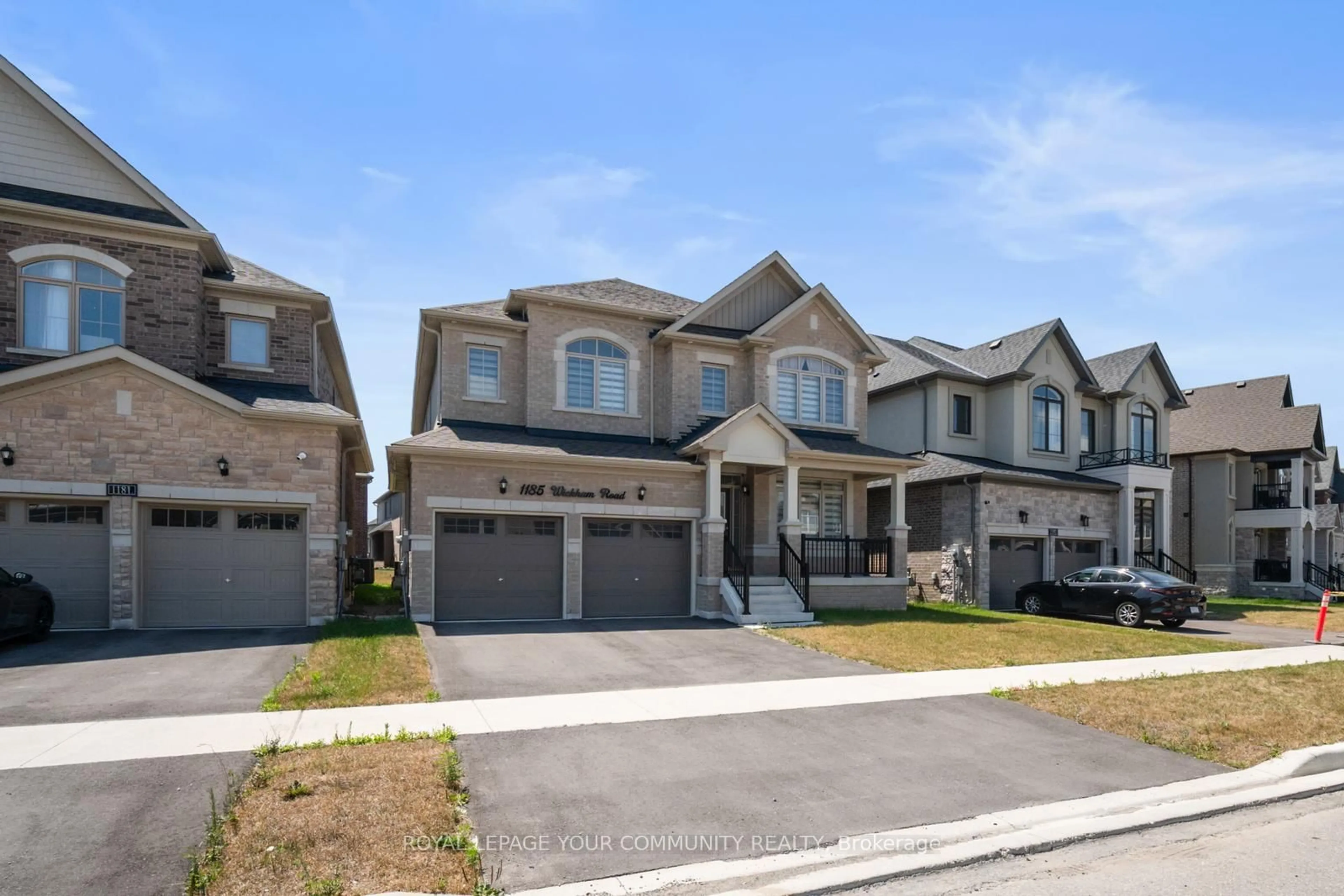 Home with brick exterior material, street for 1185 Wickham Rd, Innisfil Ontario L9S 0R1