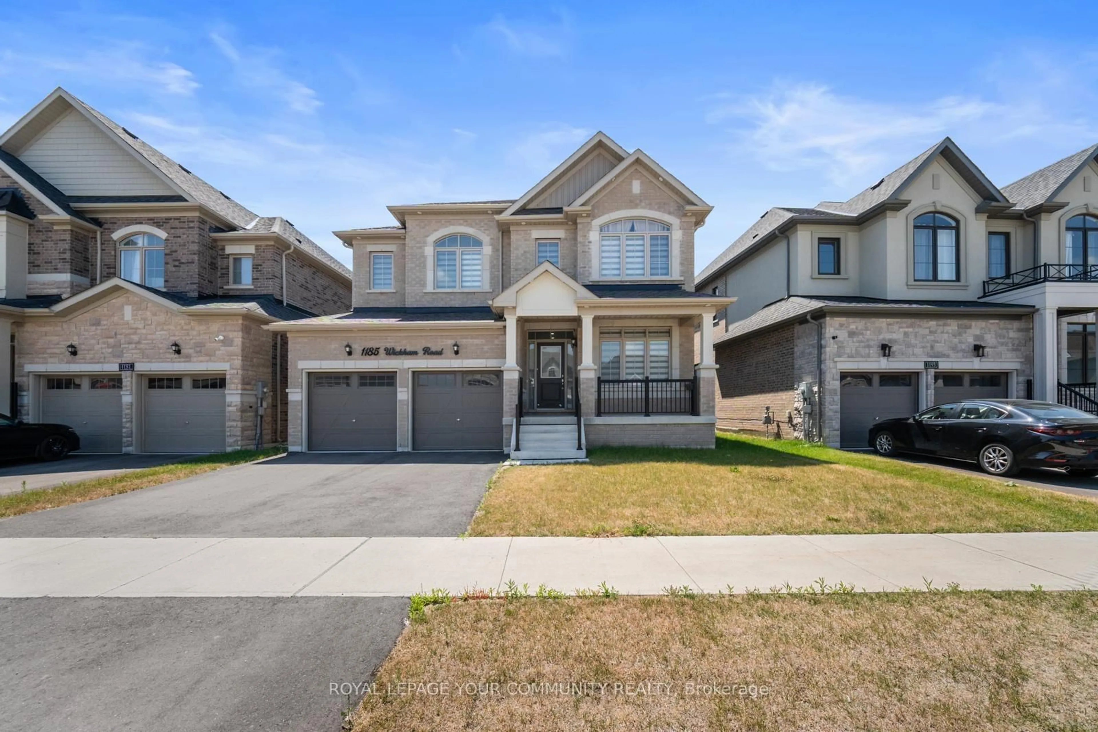 Home with brick exterior material, street for 1185 Wickham Rd, Innisfil Ontario L9S 0R1