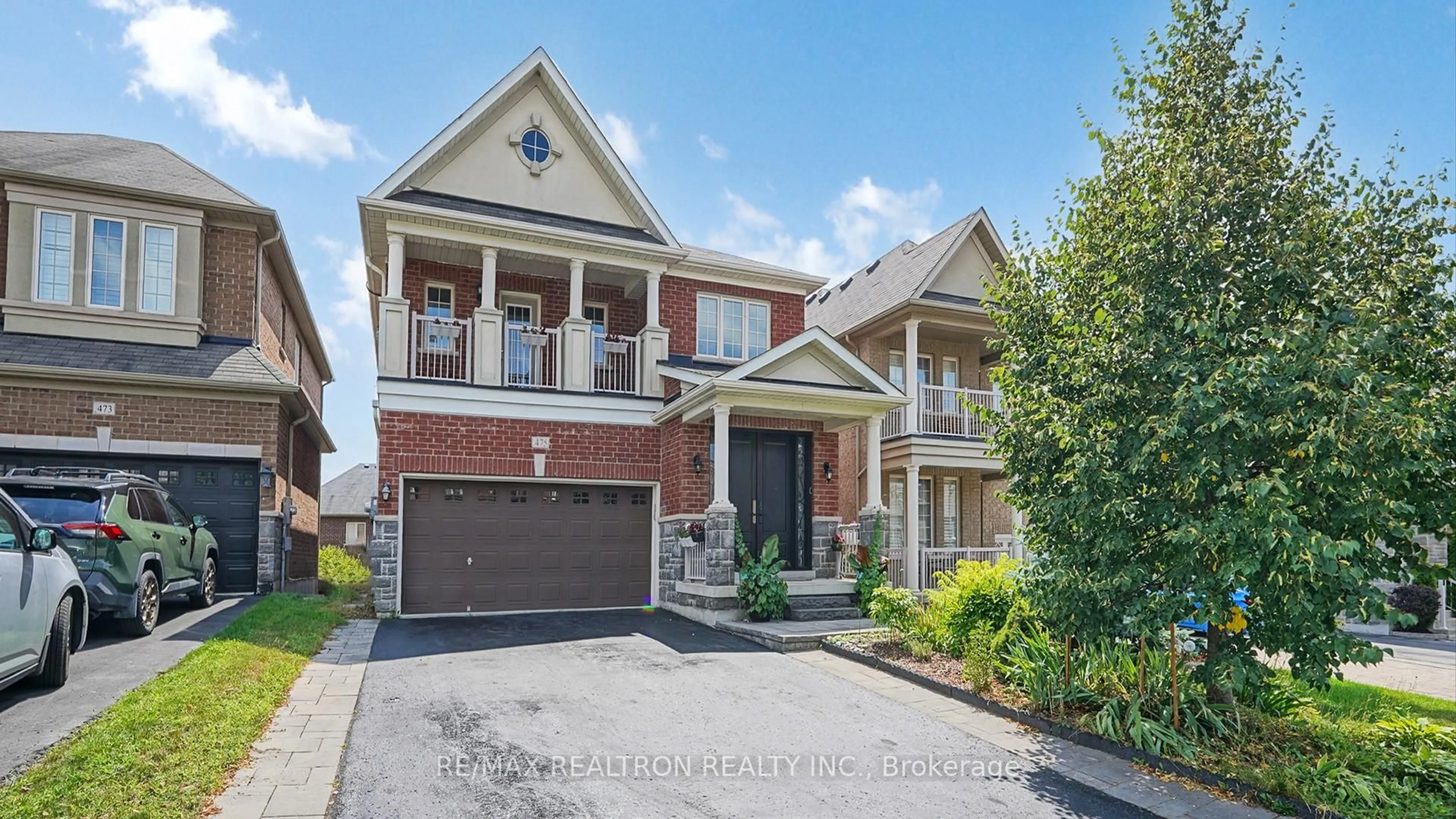 Home with brick exterior material, street for 475 Kwapis Blvd, Newmarket Ontario L3X 3K5